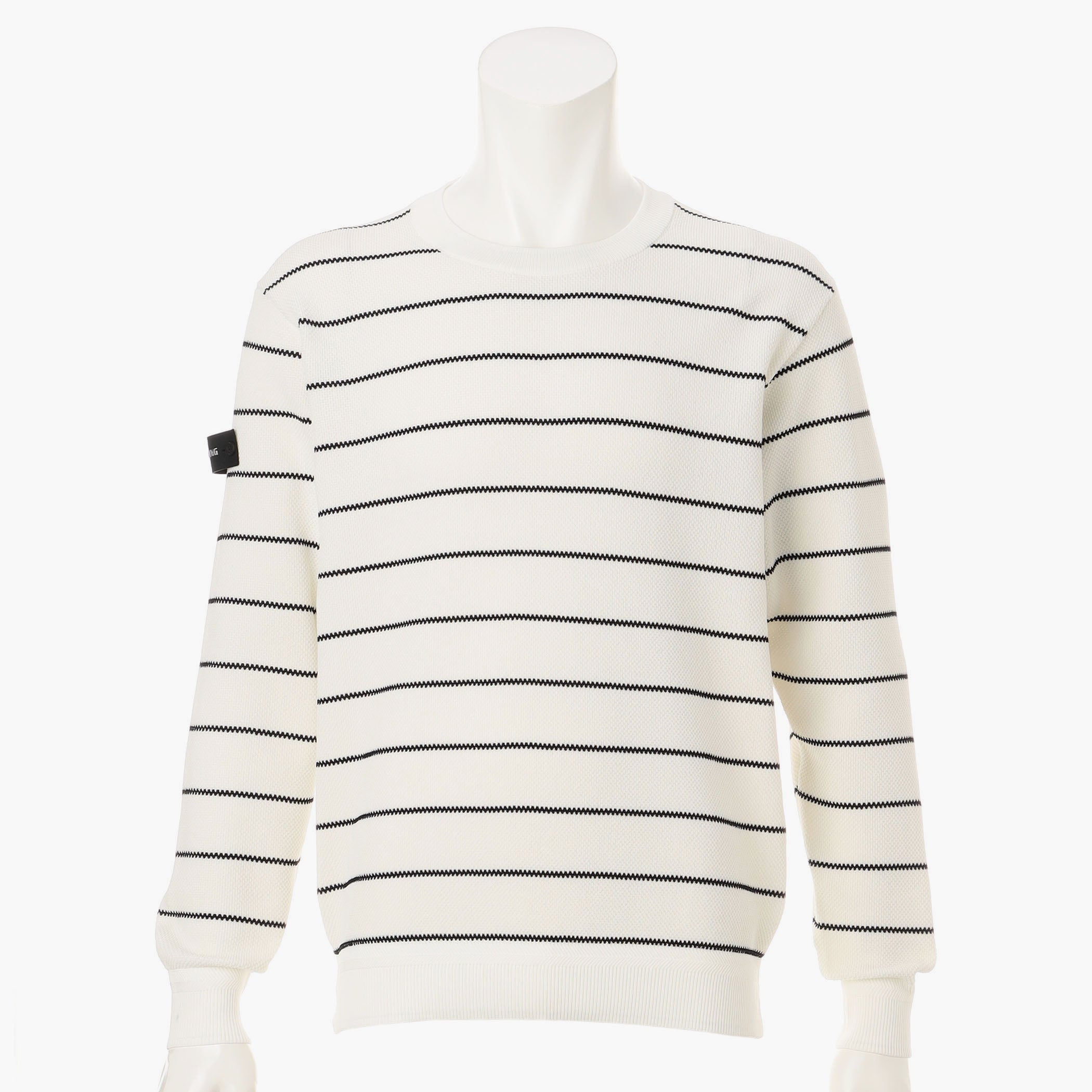 MENS WR STRIPE CREWNECK KNIT