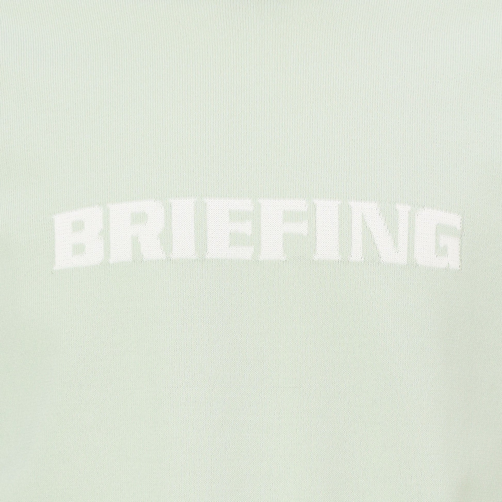 BRIEFING MENS WR CREWNECK KNIT, Apparels, Golf