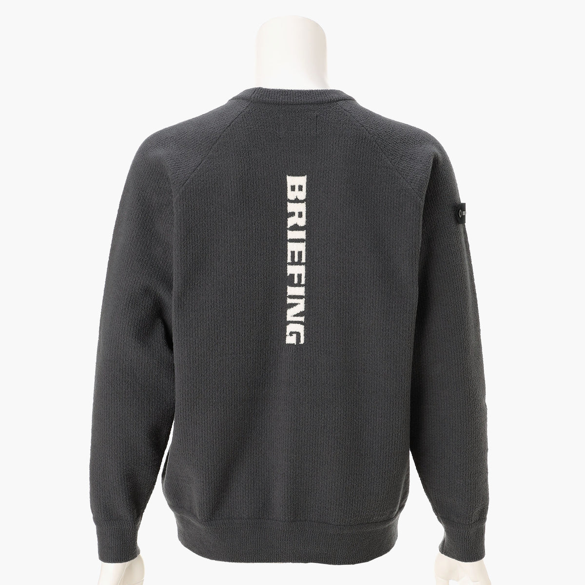 BRIEFING MEN’S AIRY YARN KNIT CREWNECK, Apparels, Golf