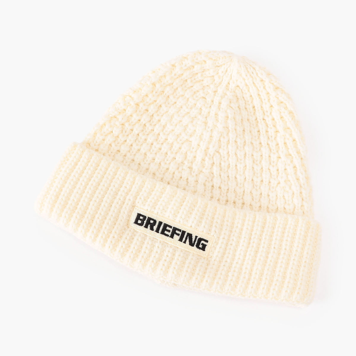 BRIEFING MEN’S WR WOOL KNIT BEANIE, Accessories, Golf