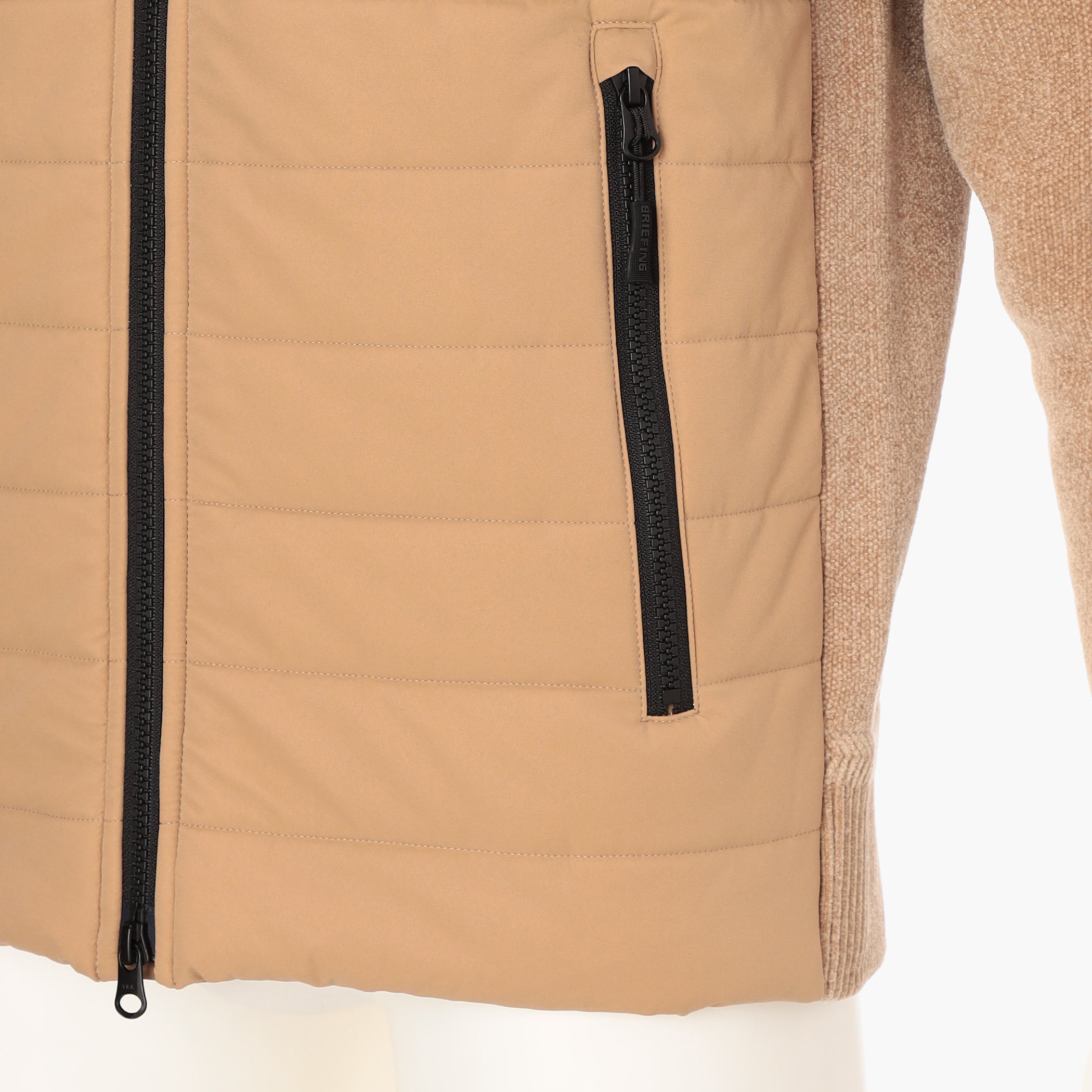 MEN'S WINDBLOCK MOLE YARN KNIT BLOUSON