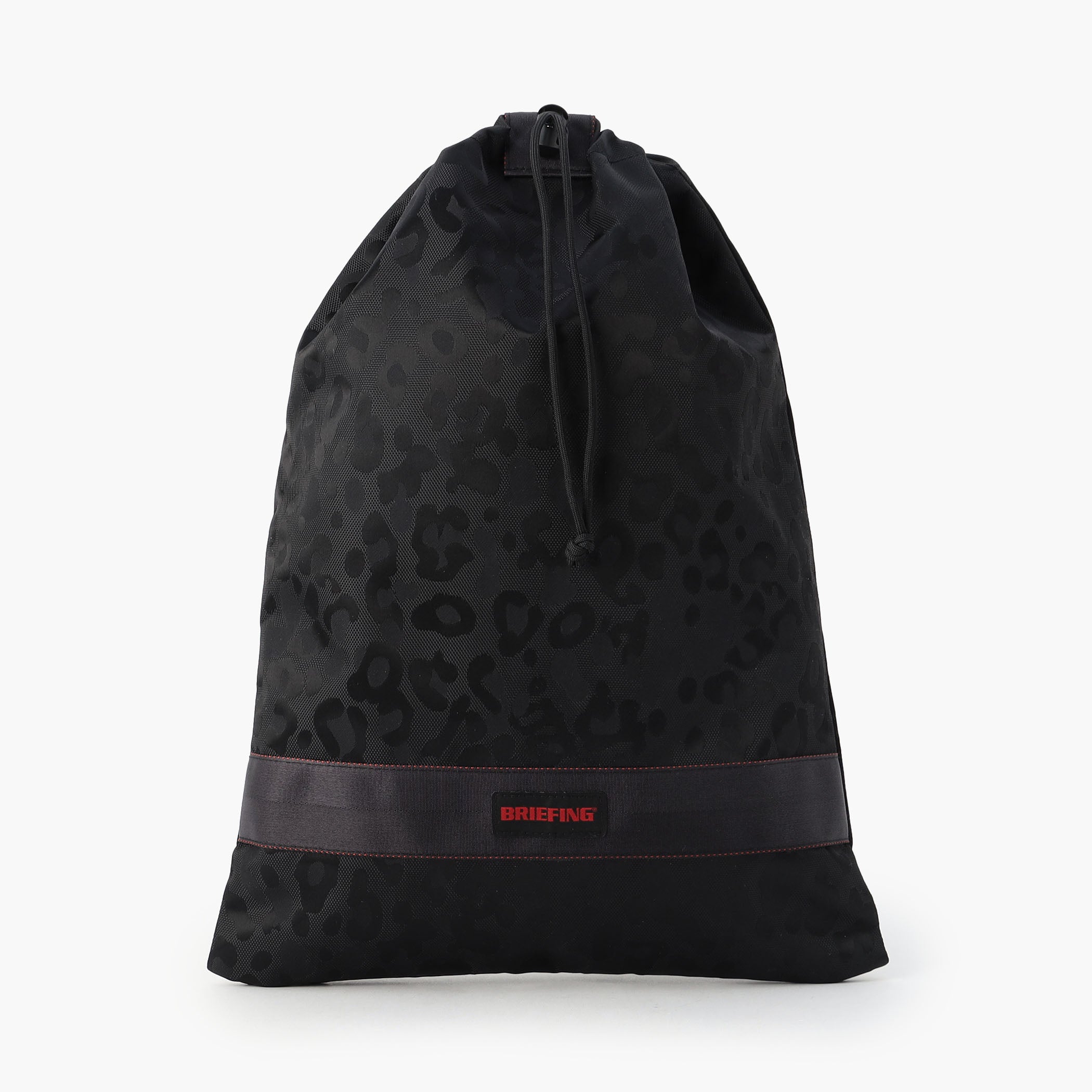 DRAWSTRING POUCH M LEOPARD JQ