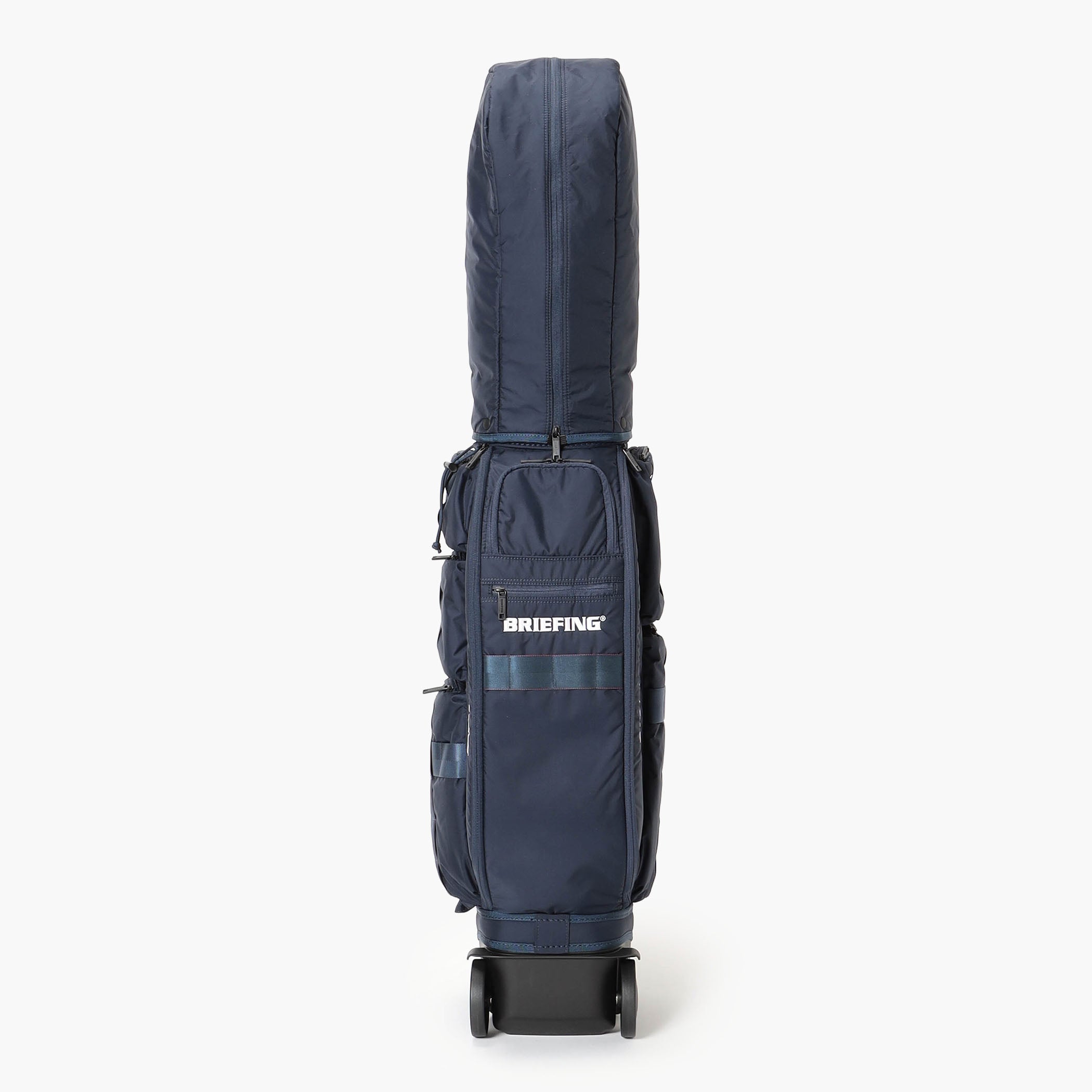 ブリーフィング CR-6 CASTER CS SERIES ネイビー CR-6 CR 6 Caster Golf Caddie Bag with Wheels CS Series - BRIEFING