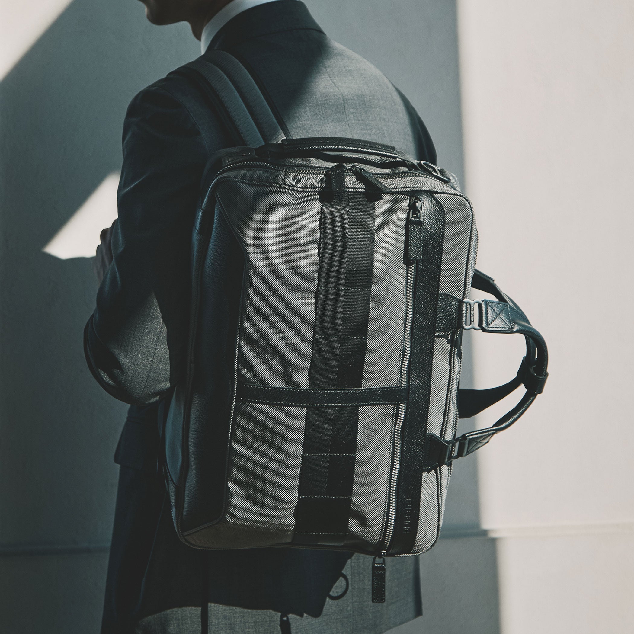 FUSION TRINITY LINER HD 3 Way Waterproof Leather Business Bag