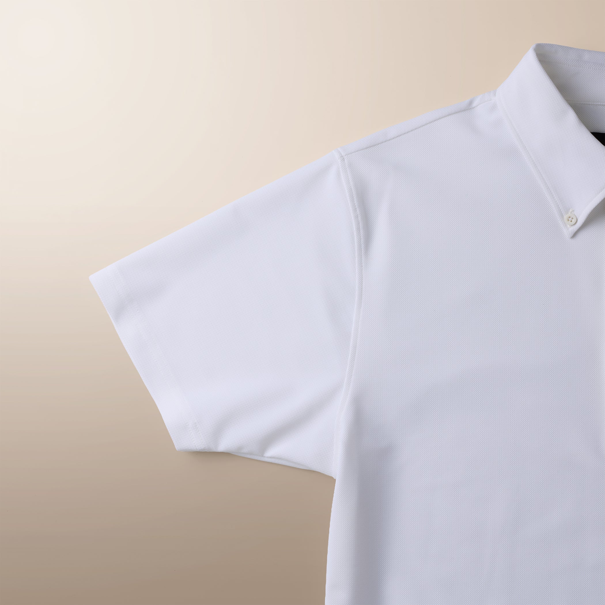 CL MEN’S NYLON PIQUE BD SHIRT