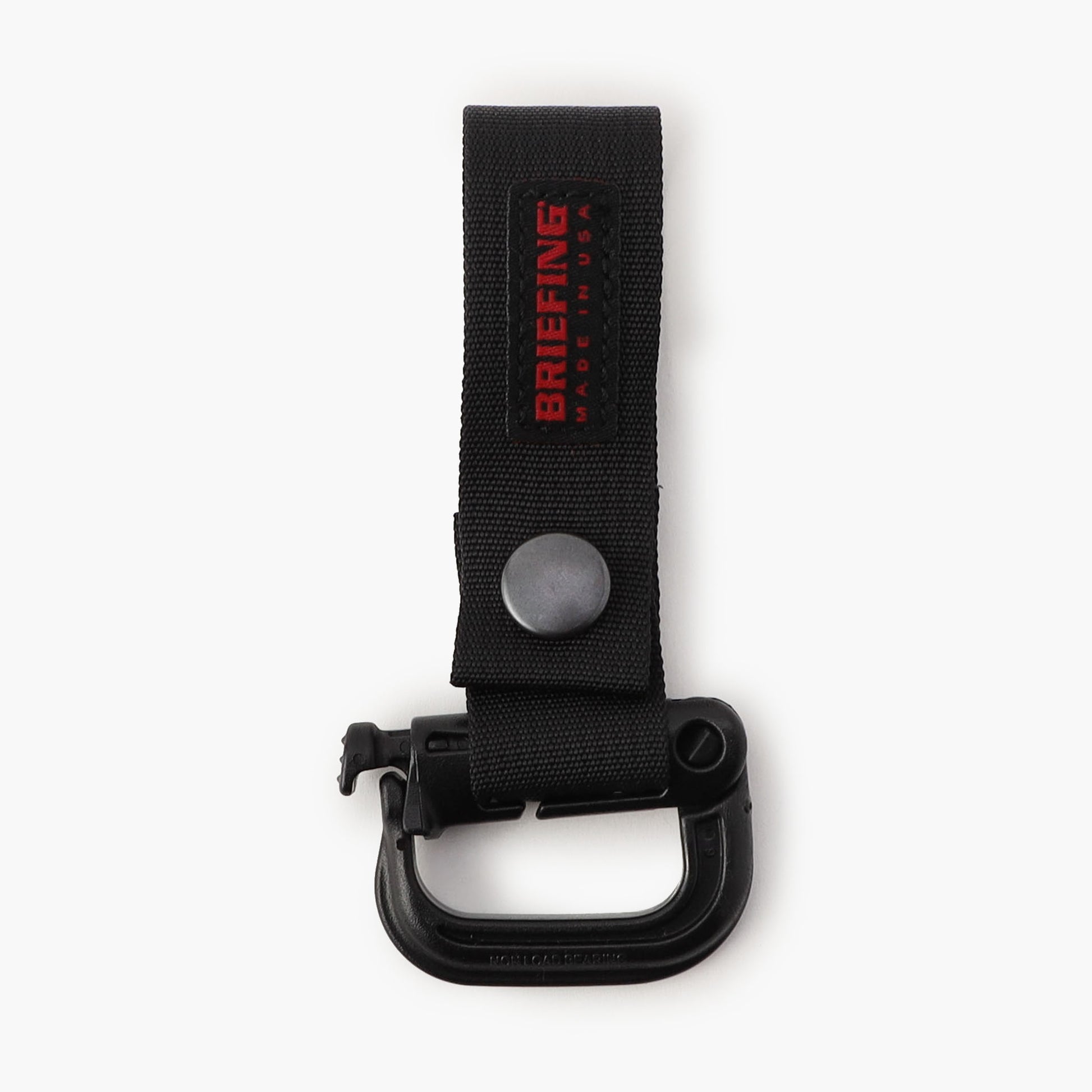 グリムロック付きのカラビナが付属。