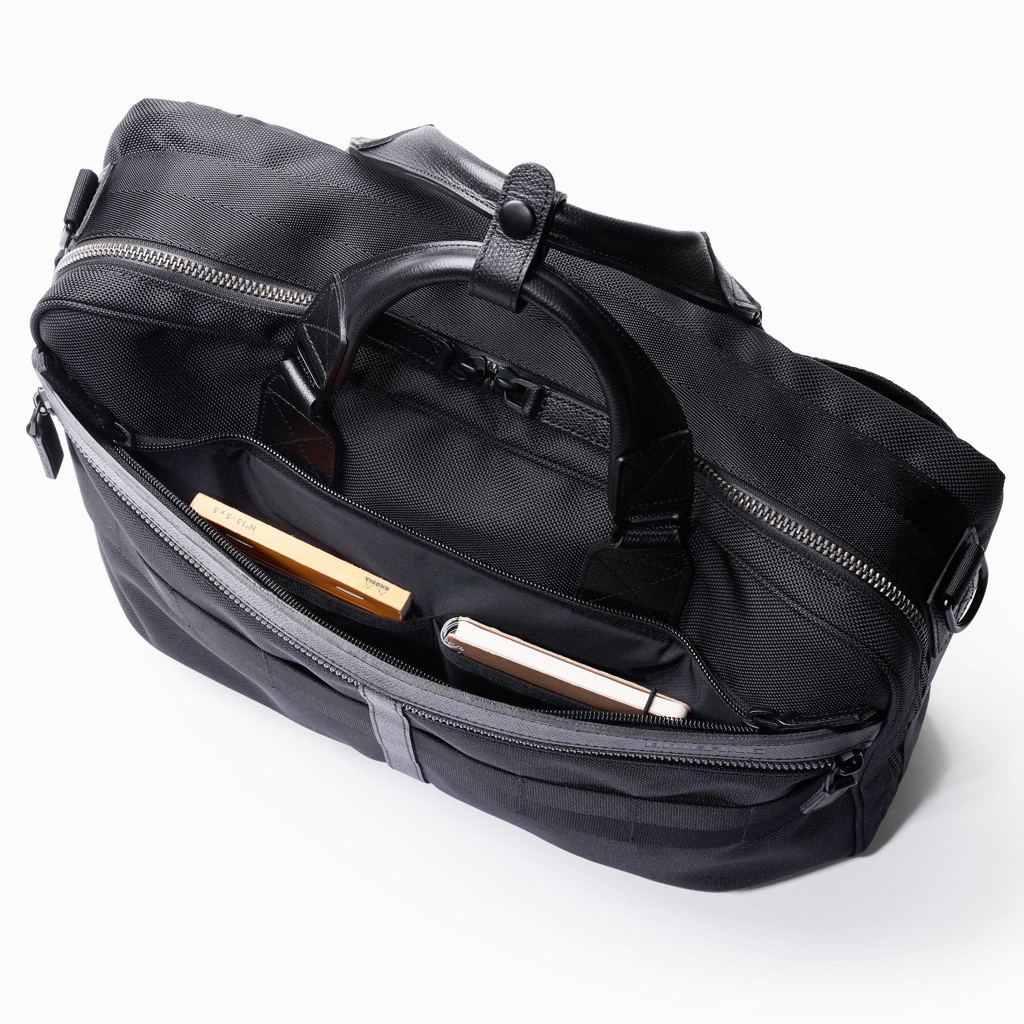 FUSION TRINITY LINER HD 3 Way Waterproof Leather Business Bag