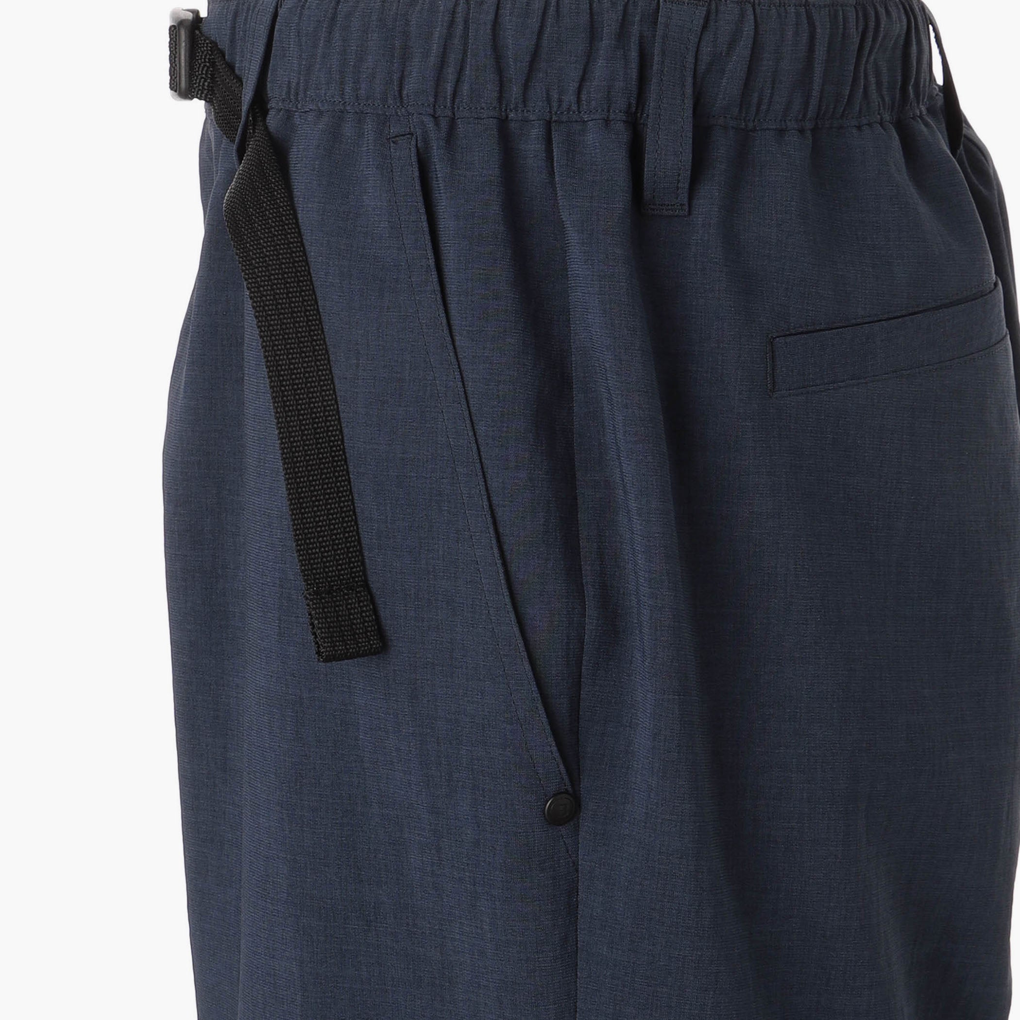 CCR MEN'S BELTED WIDE SHORT PANTS