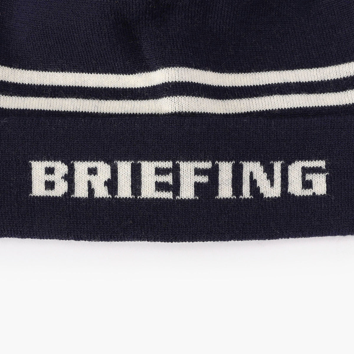 MEN’S WR WOOL KNIT DOUBLE LINE LOGO BEANIE