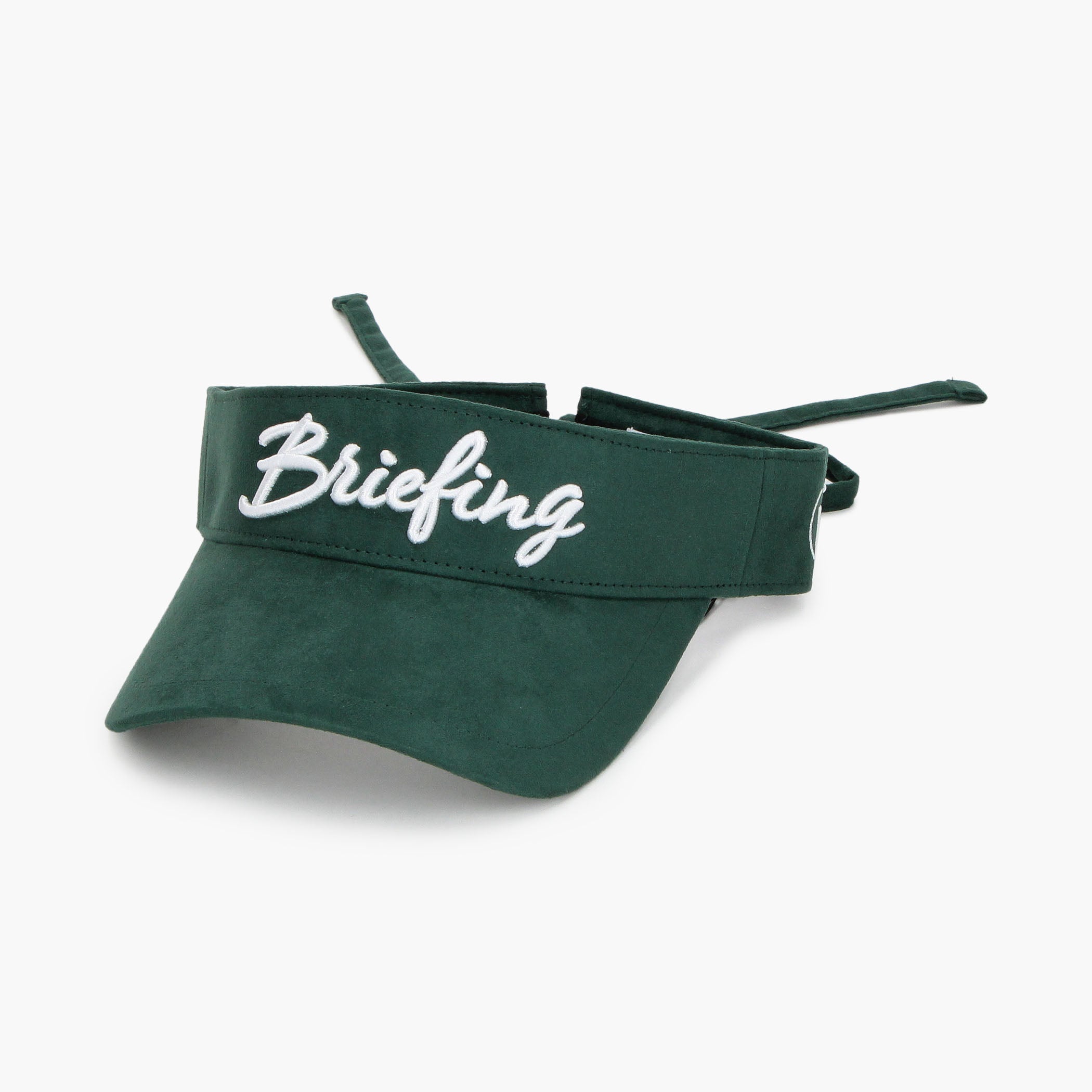 WOMEN'S SUEDE RIBBON VISOR