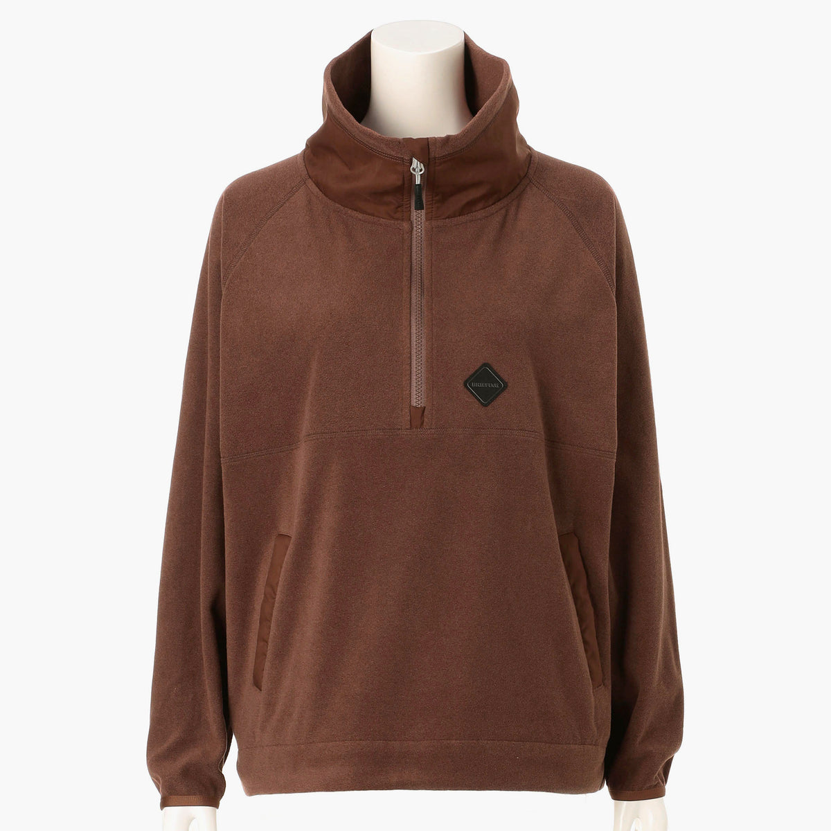 BRIEFING WOMEN’S MICRO FLEECE HALFZIP TOP, Apparels, Golf