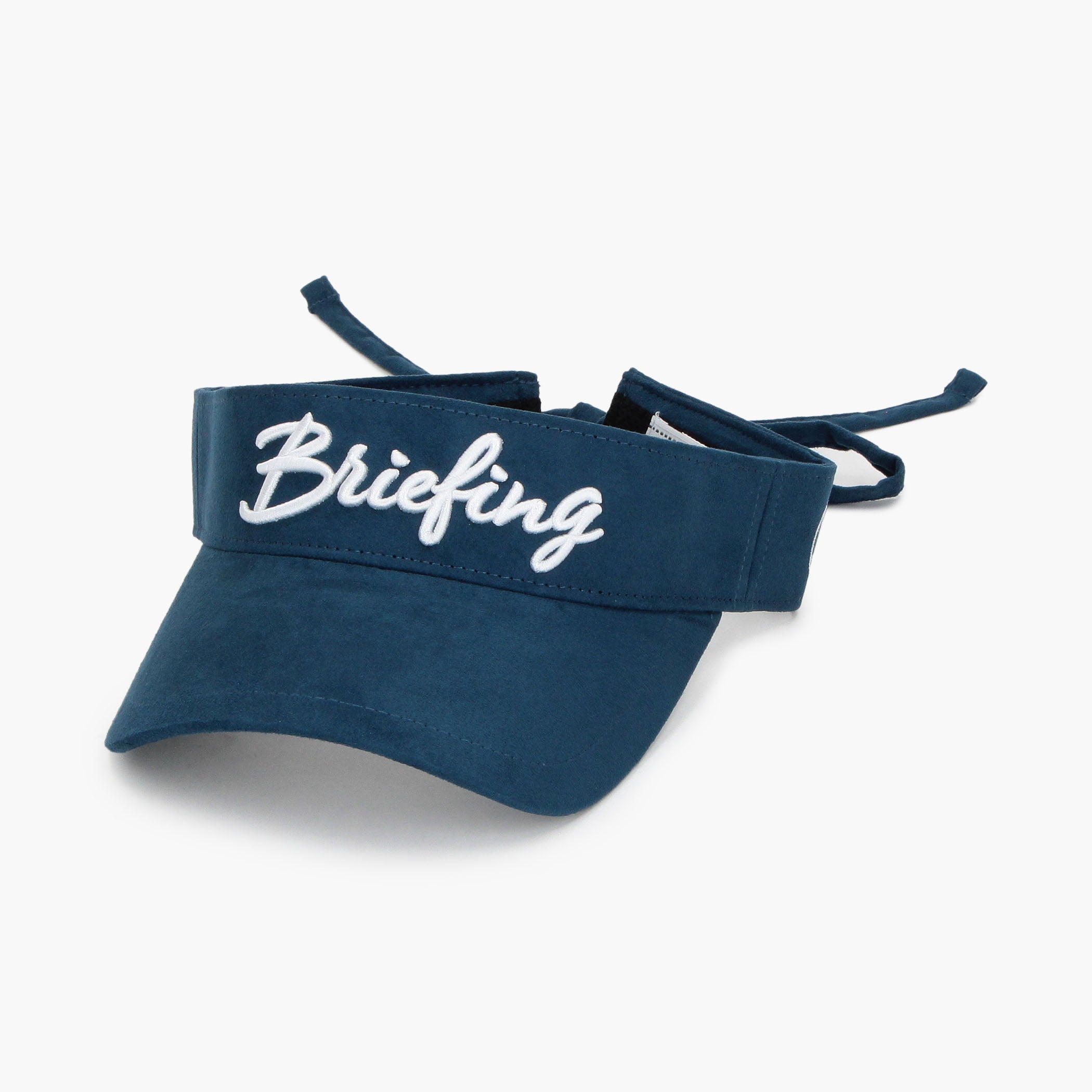 WOMEN'S SUEDE RIBBON VISOR