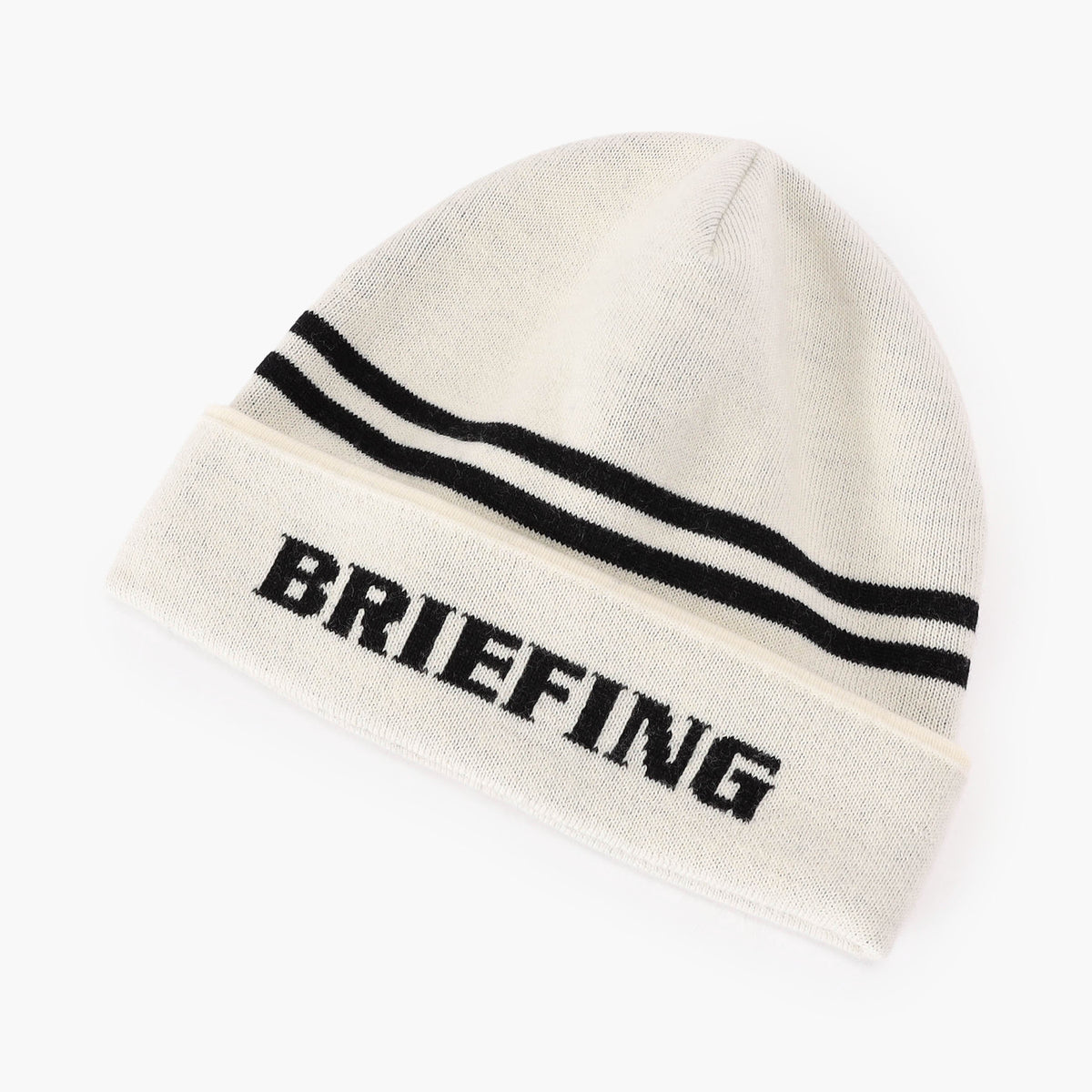 MEN’S WR WOOL KNIT DOUBLE LINE LOGO BEANIE