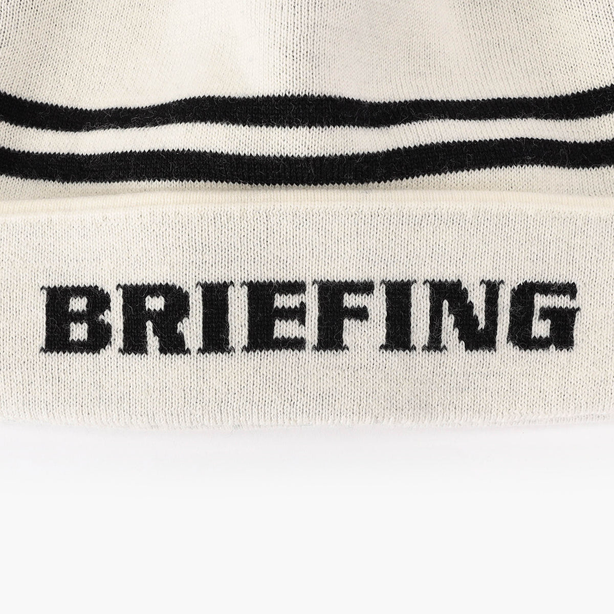 MEN’S WR WOOL KNIT DOUBLE LINE LOGO BEANIE