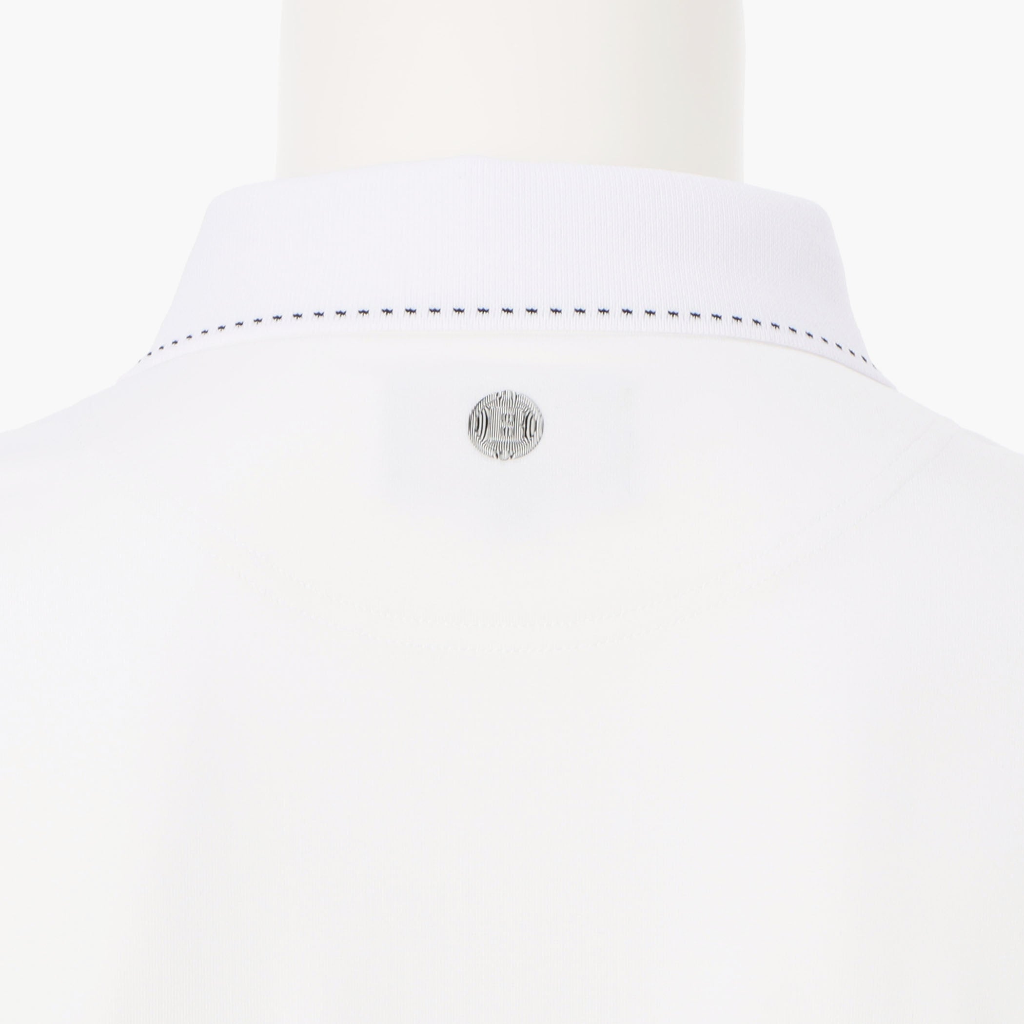 Men's Shadow Stripe Polo Refined Quick-Dry Golf - BRIEFING
