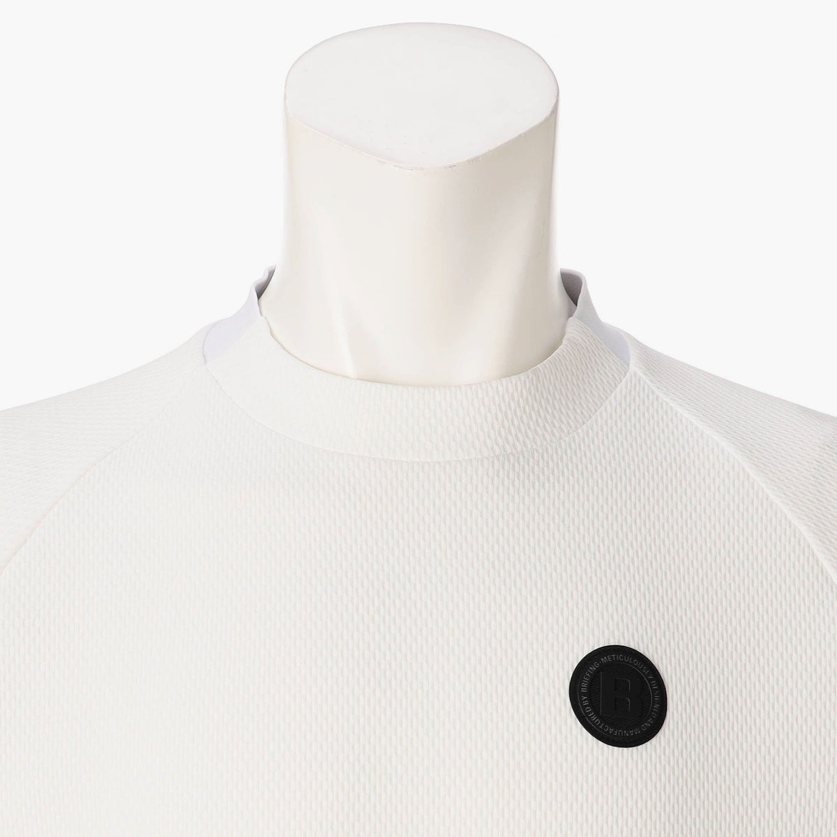 BRIEFING CE MEN'S BACK NECK LOGO HIGHNECK, Apparels, Golf