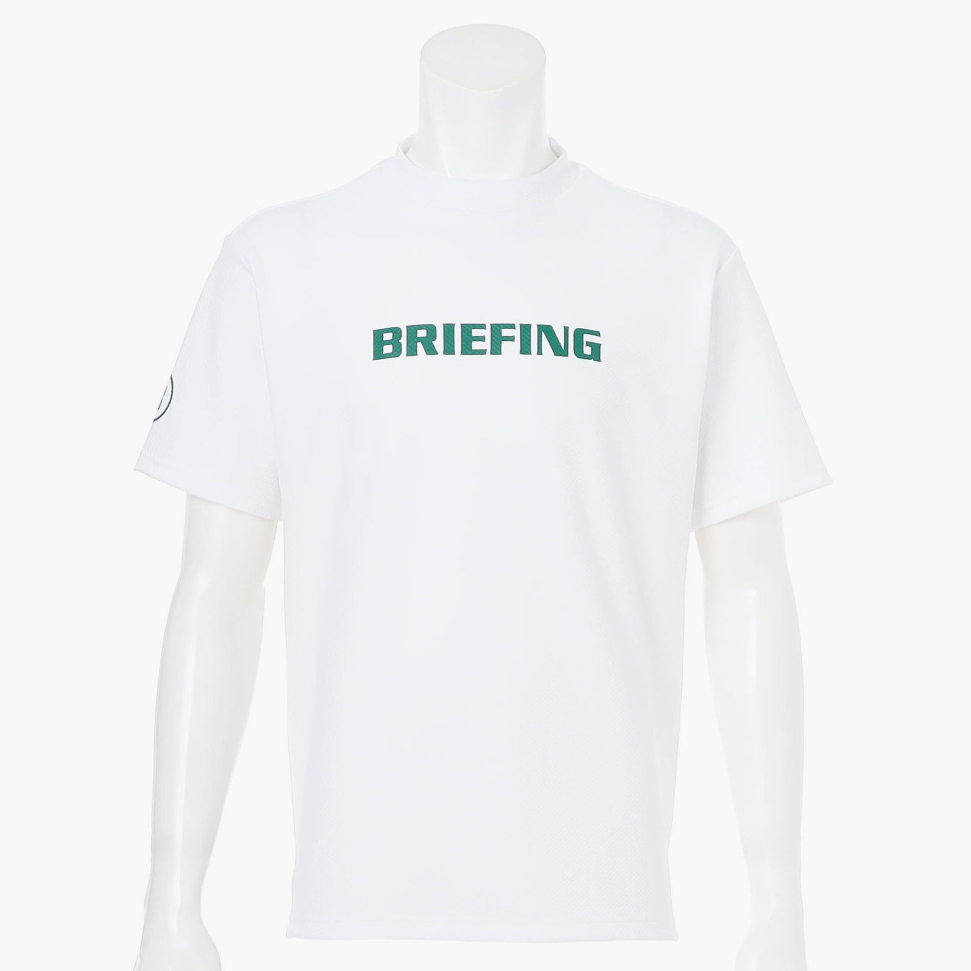 BRIEFING MEN’S EARTH PIQUE HIGH-NECK (Relaxed Fit), Apparels, Golf