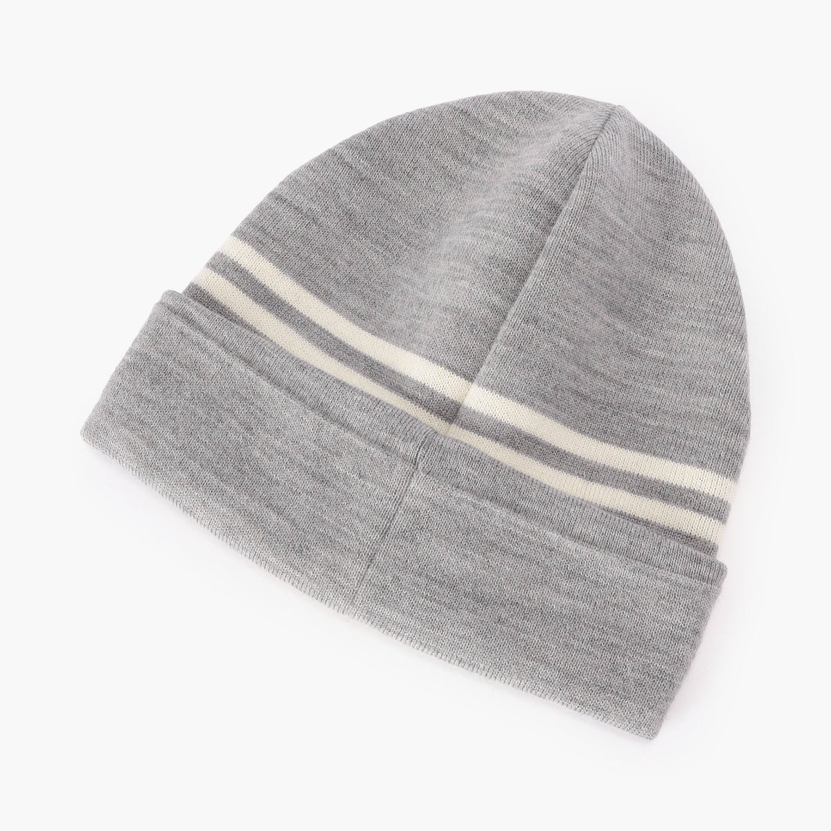 MEN’S WR WOOL KNIT DOUBLE LINE LOGO BEANIE
