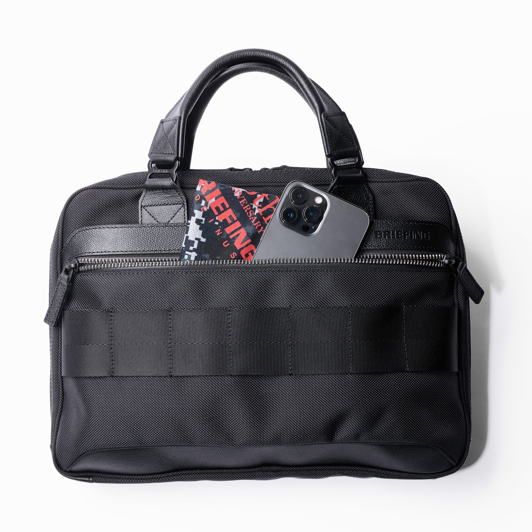 BRIEFING FUSION ONE WAY BRIEF バッグ ブラック FUSION ONE WAY BRIEF Slim 13 Inch Briefcase - BRIEFING Official