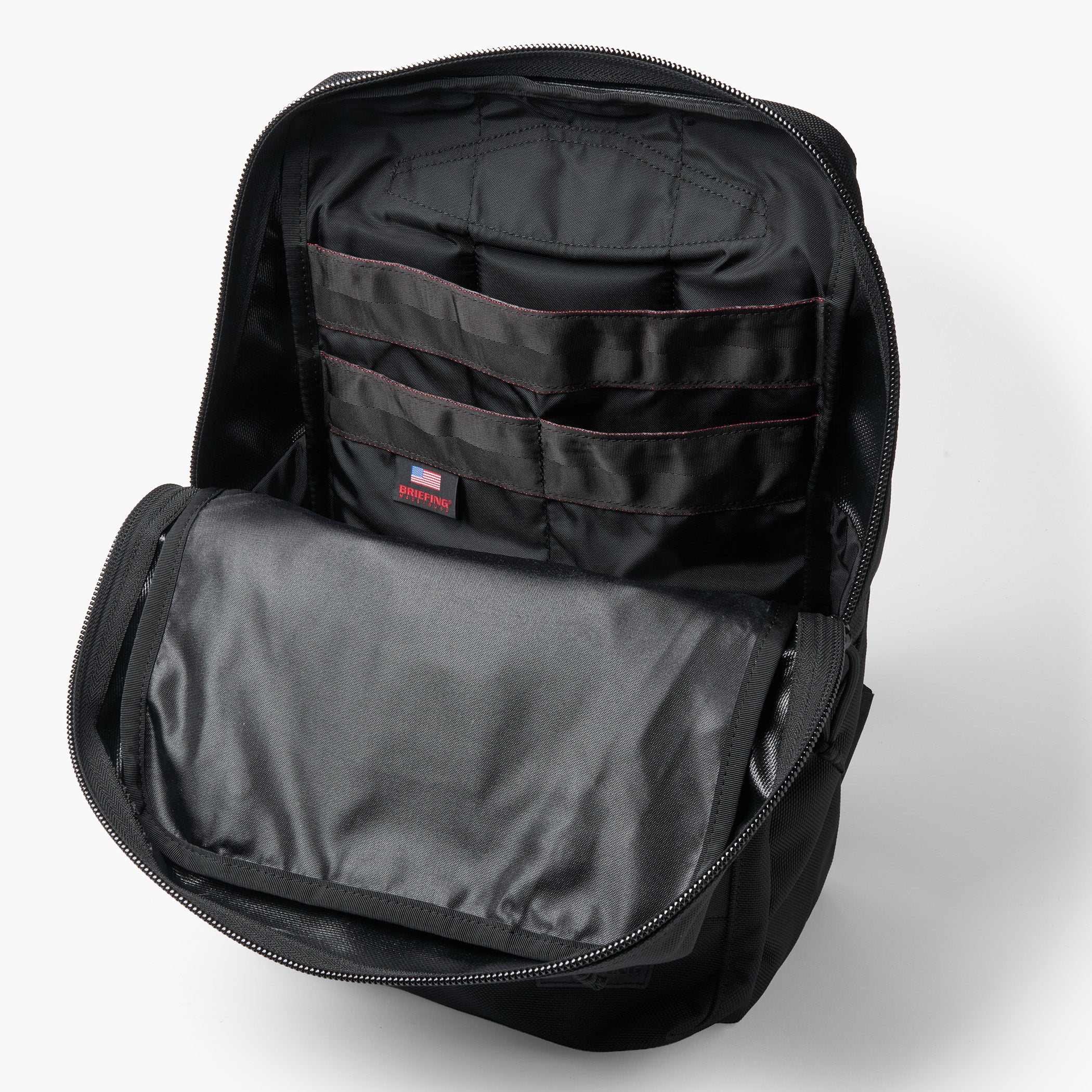 DELTA SQ PACK Ballistic Nylon Business Backpack - BRIEFING