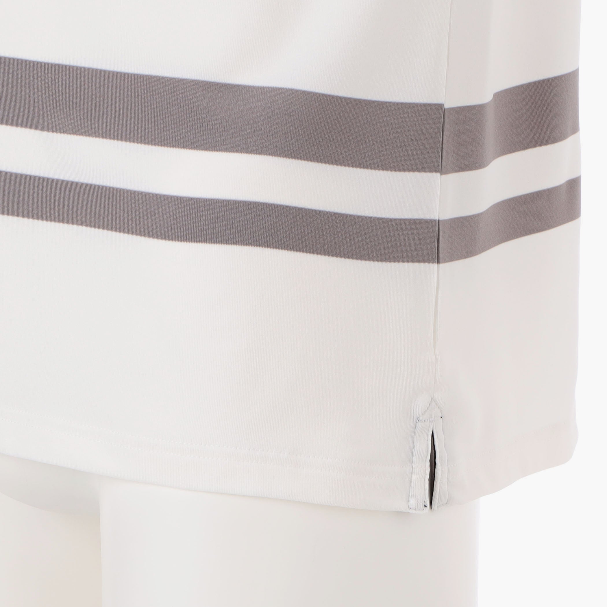 MEN'S PANEL STRIPE POLO Stretch Golf Polo Shirt - BRIEFING