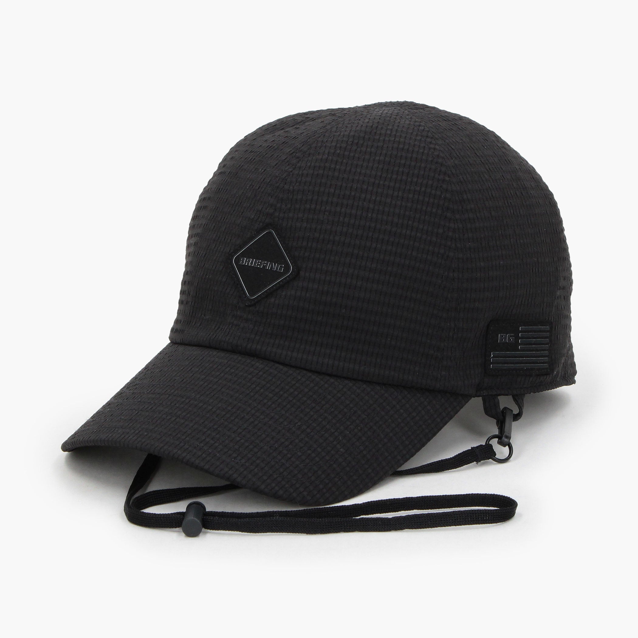 BRIEFING WOMEN’S SEERSUCKER CORD STRAP CAP, Accessories, Golf