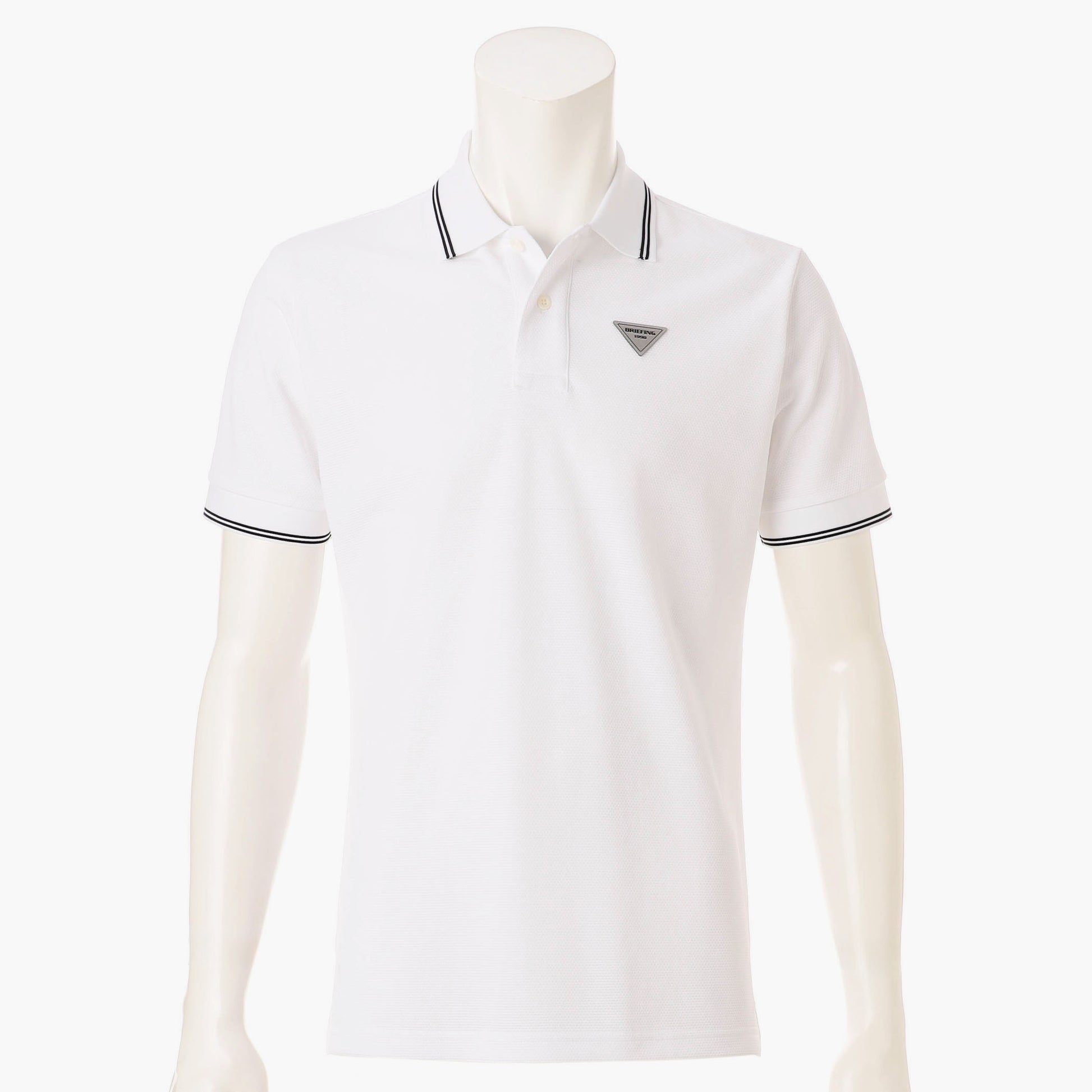 BRIEFING REF MEN’S MINI LINE POLO, Apparels, Golf
