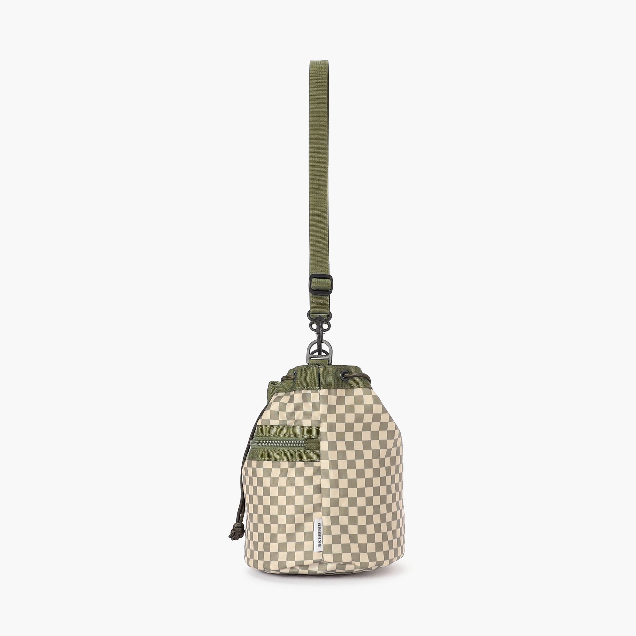 DUAL DRAWSTRING SHOULDER Reversible Shoulder Bag | BRIEFING