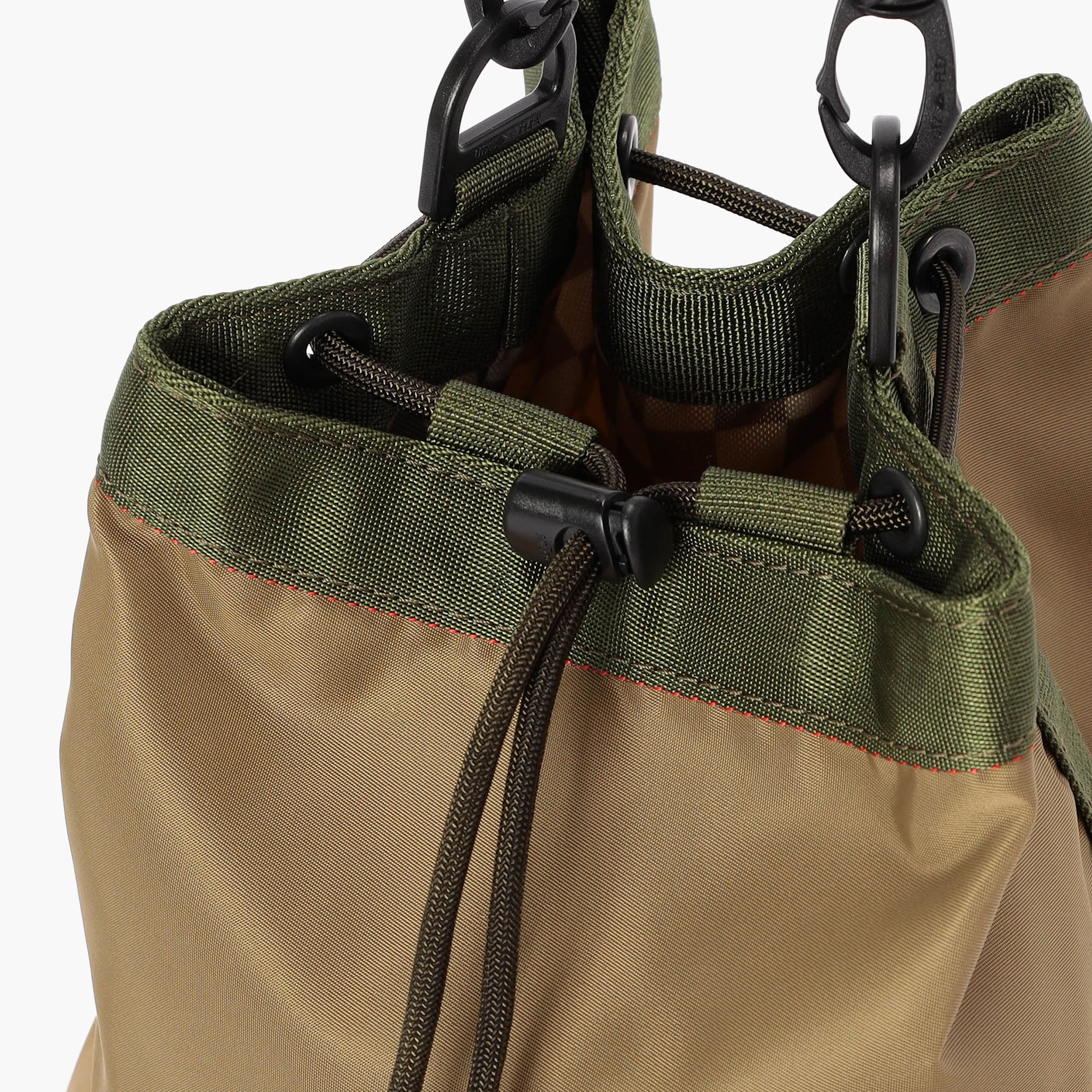 DUAL DRAWSTRING SHOULDER