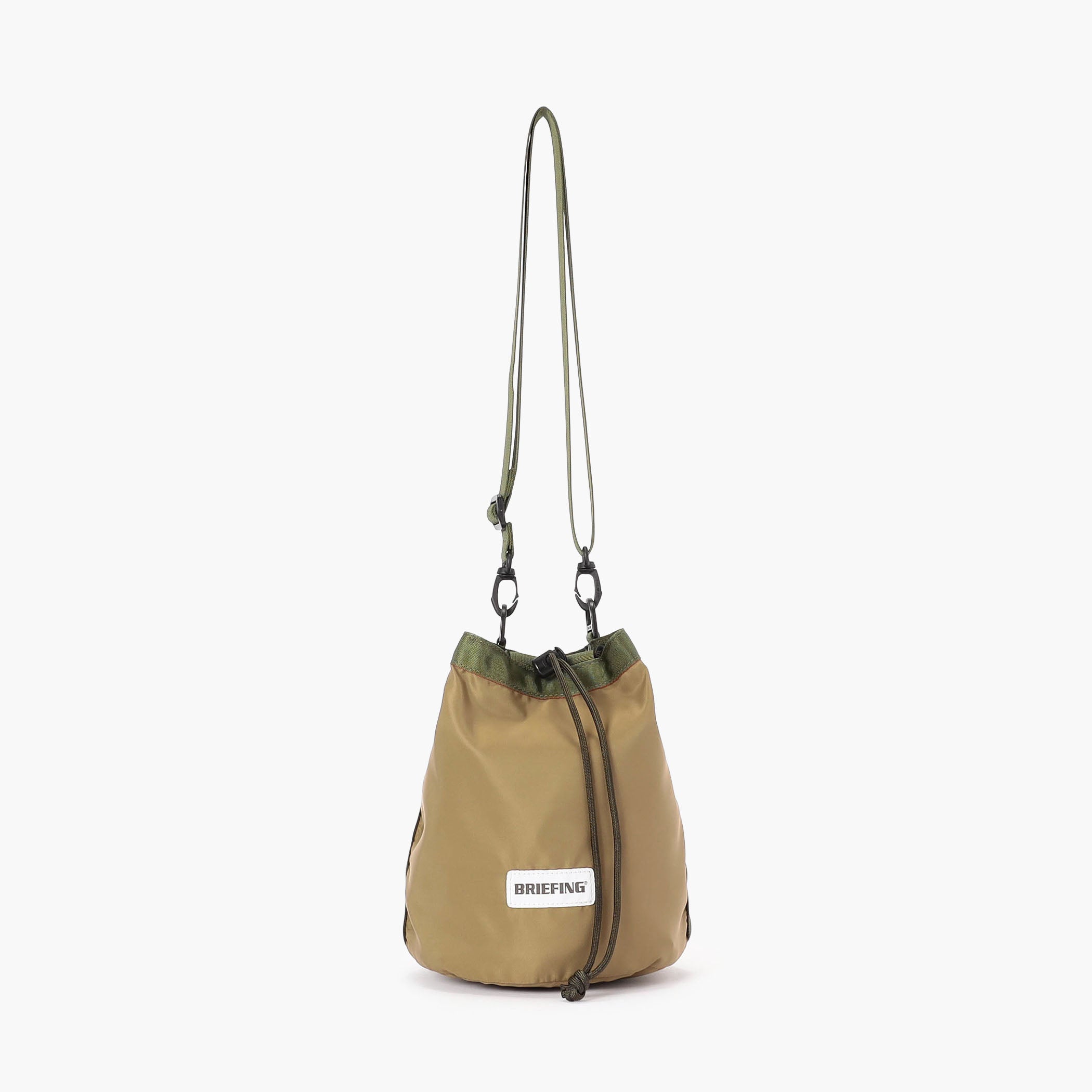 DUAL DRAWSTRING SHOULDER Reversible Shoulder Bag | BRIEFING
