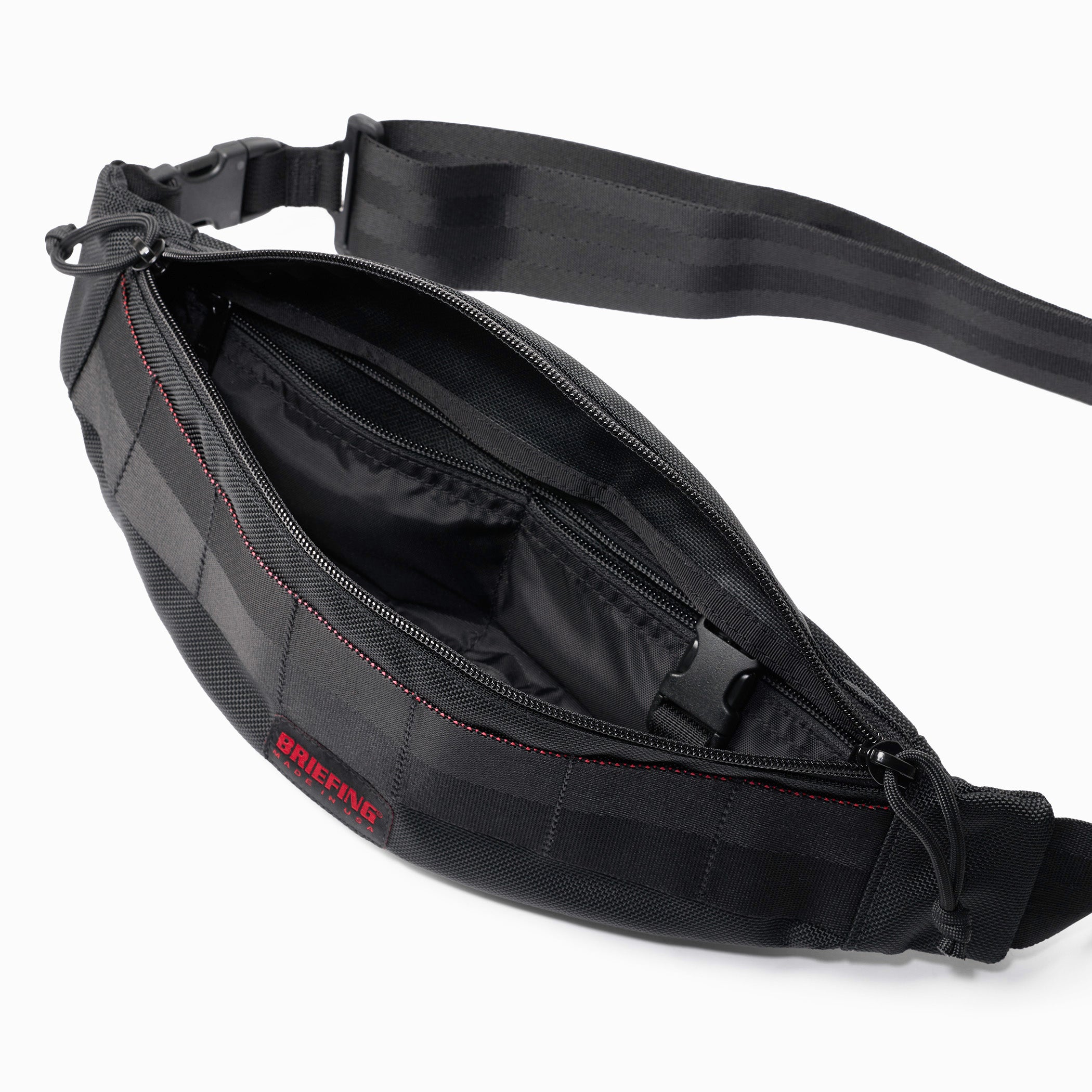 BRIEFING ボディバッグ TRIPOD ブラック TRIPOD Ballistic Nylon Crossbody Bag - BRIEFING Official
