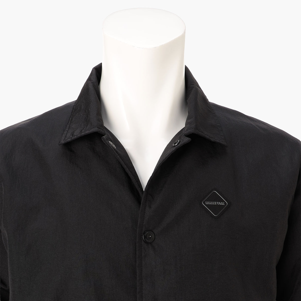 BRIEFING MEN’S BACK FLEECE COACH JACKET, Apparels, Golf