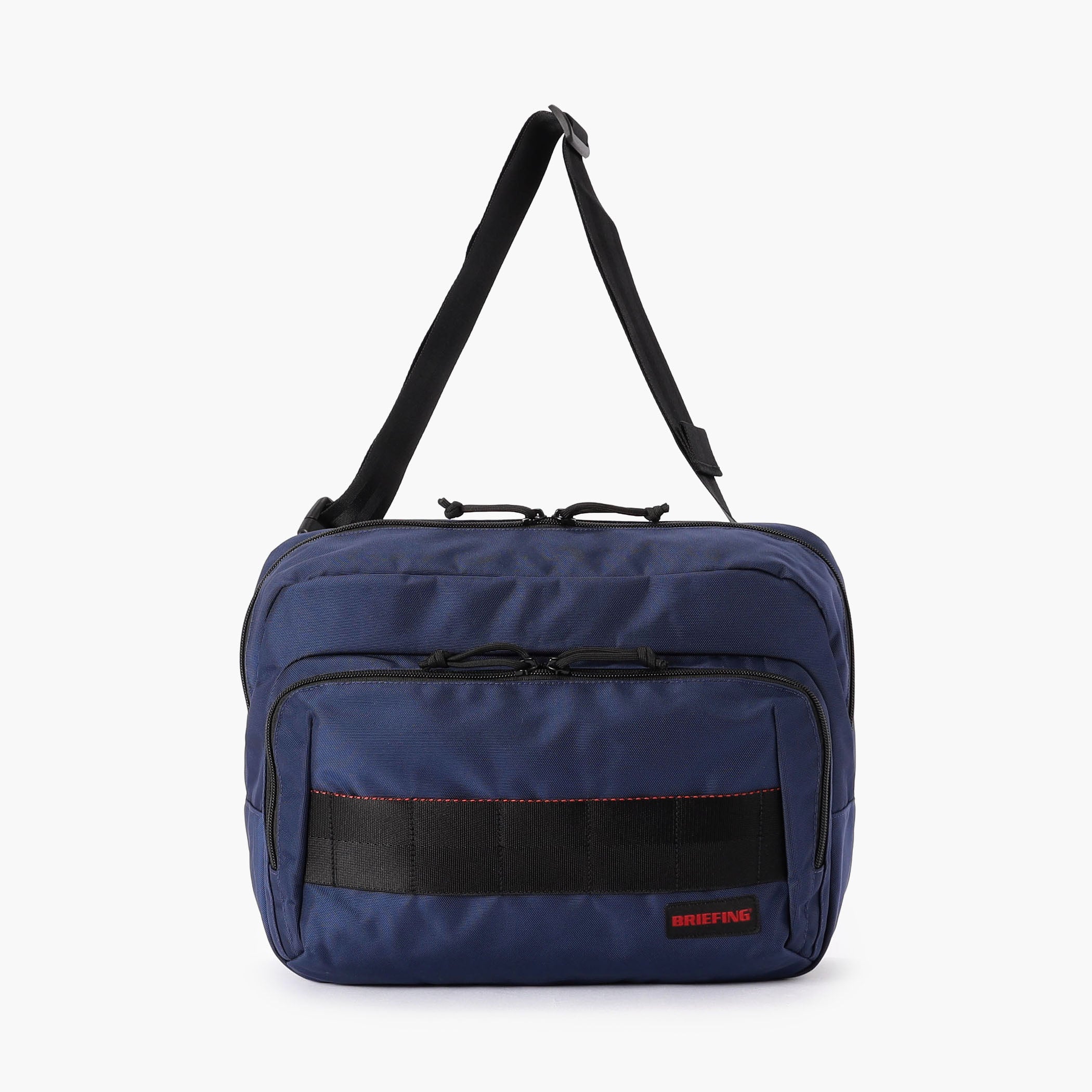 バッグ BRIEFING BS BOX SHOULDER M AG BS BOX SHOULDER M AG Durable ROBIC Nylon Shoulder Bag - BRIEFING