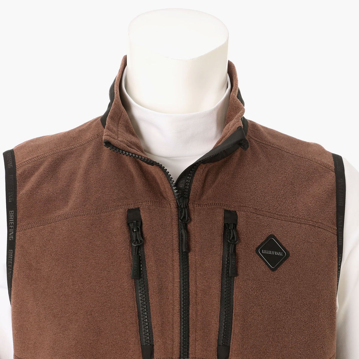 BRIEFING MEN’S  MICRO FLEECE VEST, Apparels, Golf