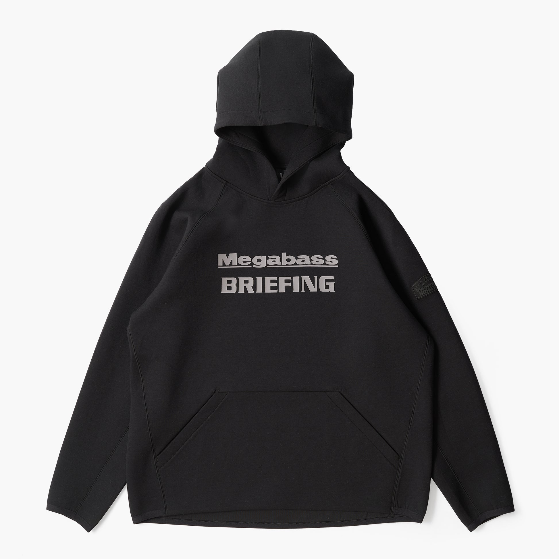 BRIEFING MEGABASS X BRIEFING JOLLY ROGER EMBLEM HOODIE, Apparels, Outdoor