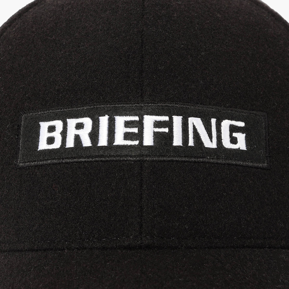 BRIEFING MEN'S WOOLY BOX LOGO CAP, Accessories, Golf