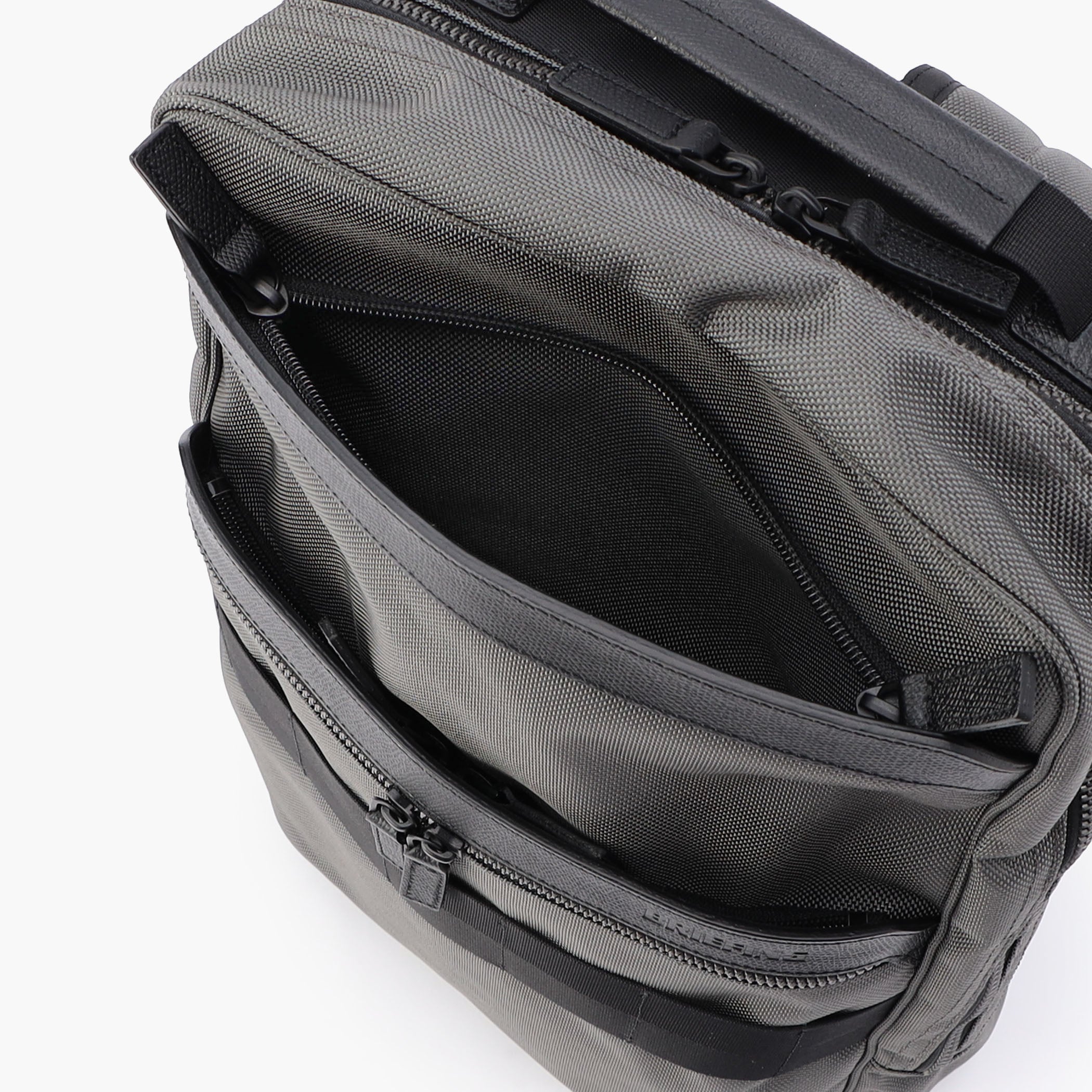 FUSION SQ PACK HD Waterproof Leather and Nylon Backpack - BRIEFING