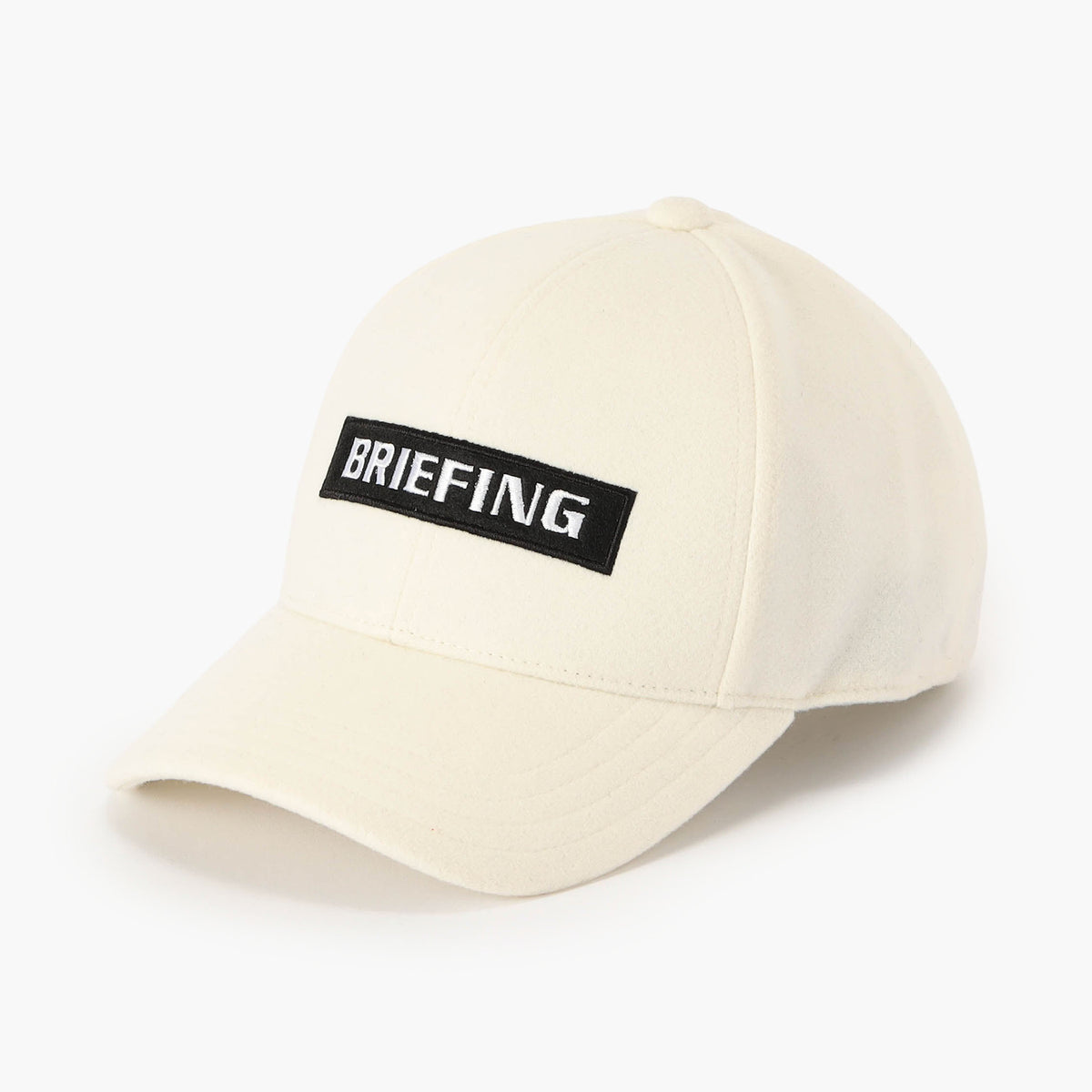 BRIEFING MEN'S WOOLY BOX LOGO CAP, Accessories, Golf