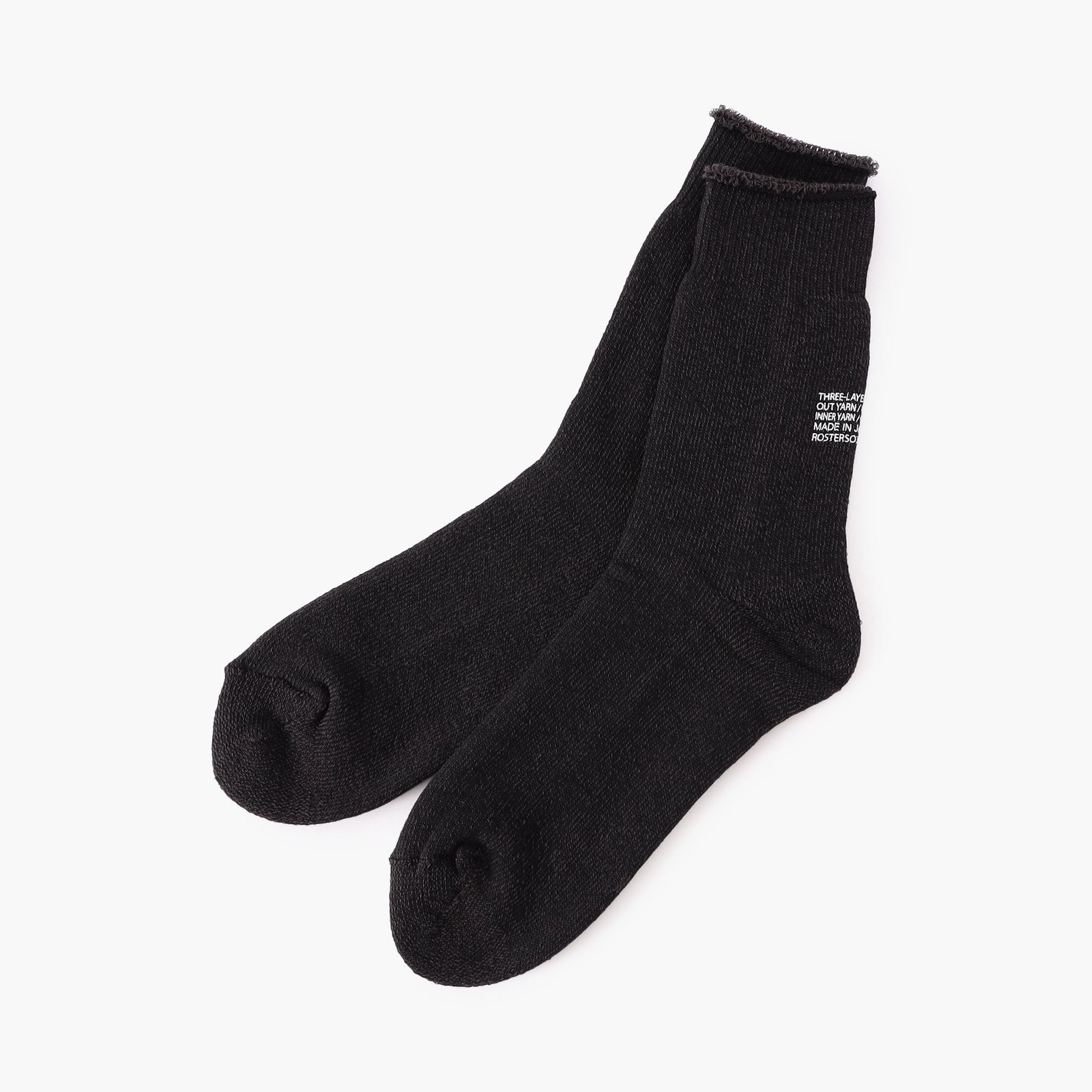 BRIEFING BR×ROSTER SOX HEEL LOGO 3 LAYERS SOCKS, Apparels, Business
