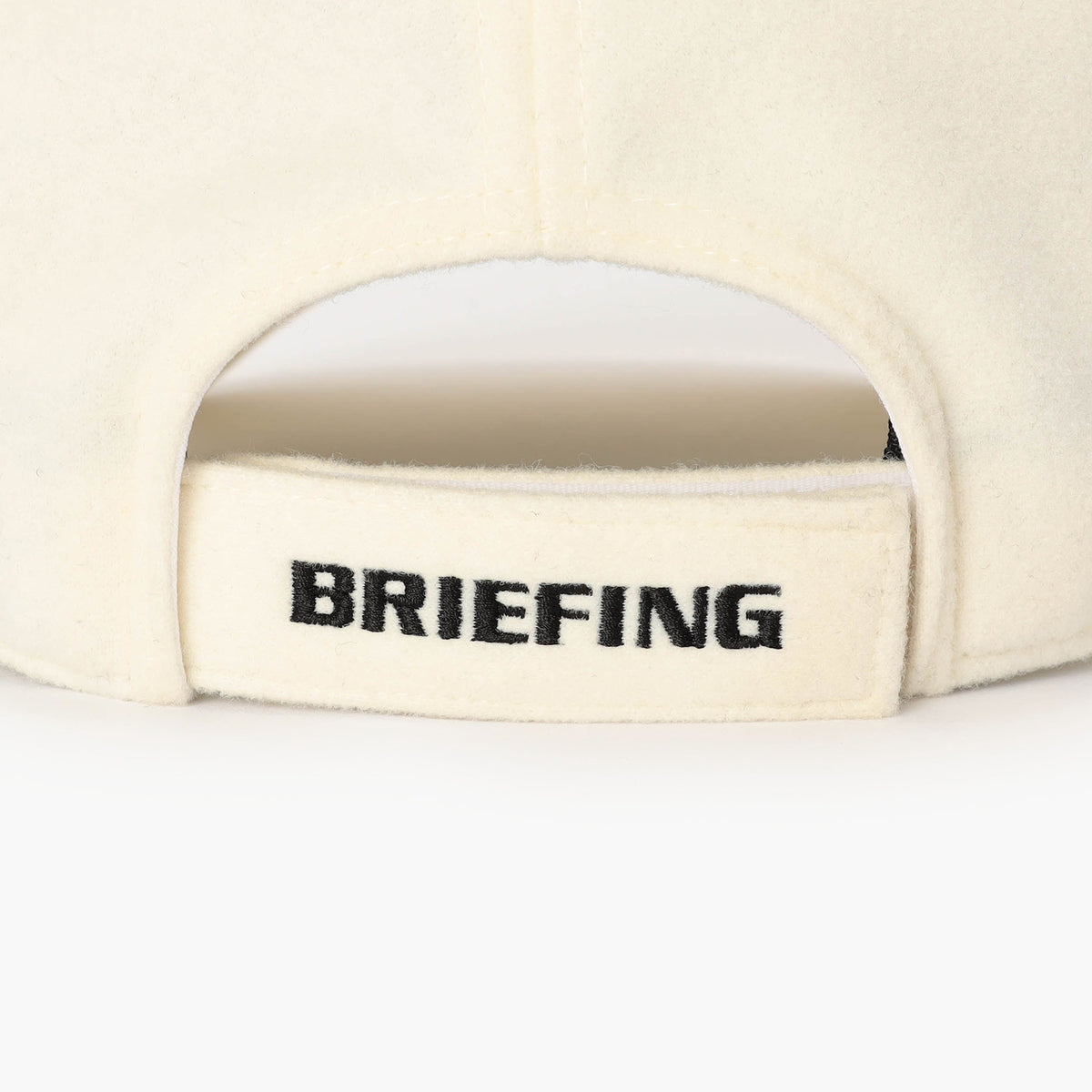 BRIEFING MEN'S WOOLY BOX LOGO CAP, Accessories, Golf