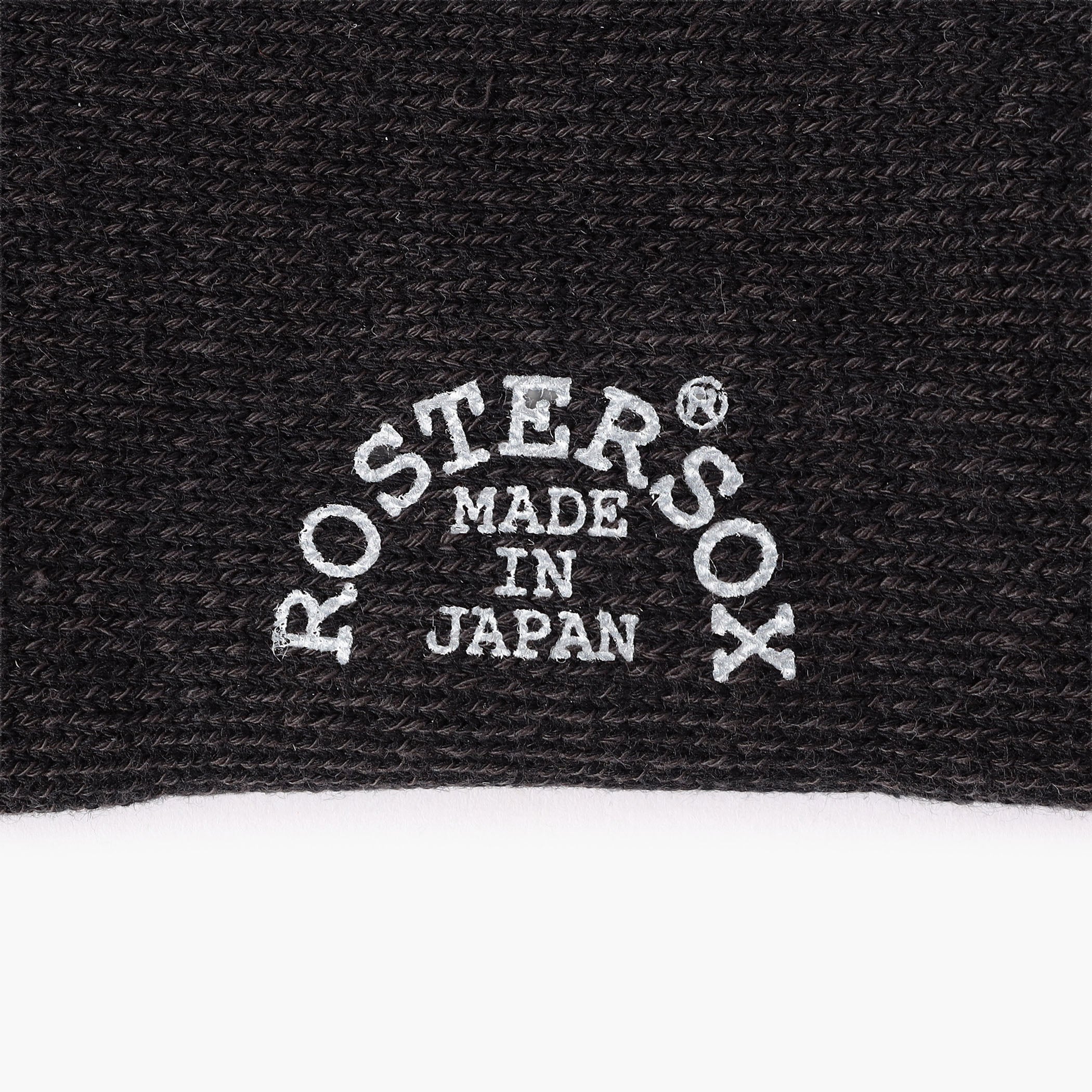 BR×ROSTER SOX HEEL LOGO 3 LAYERS SOCKS