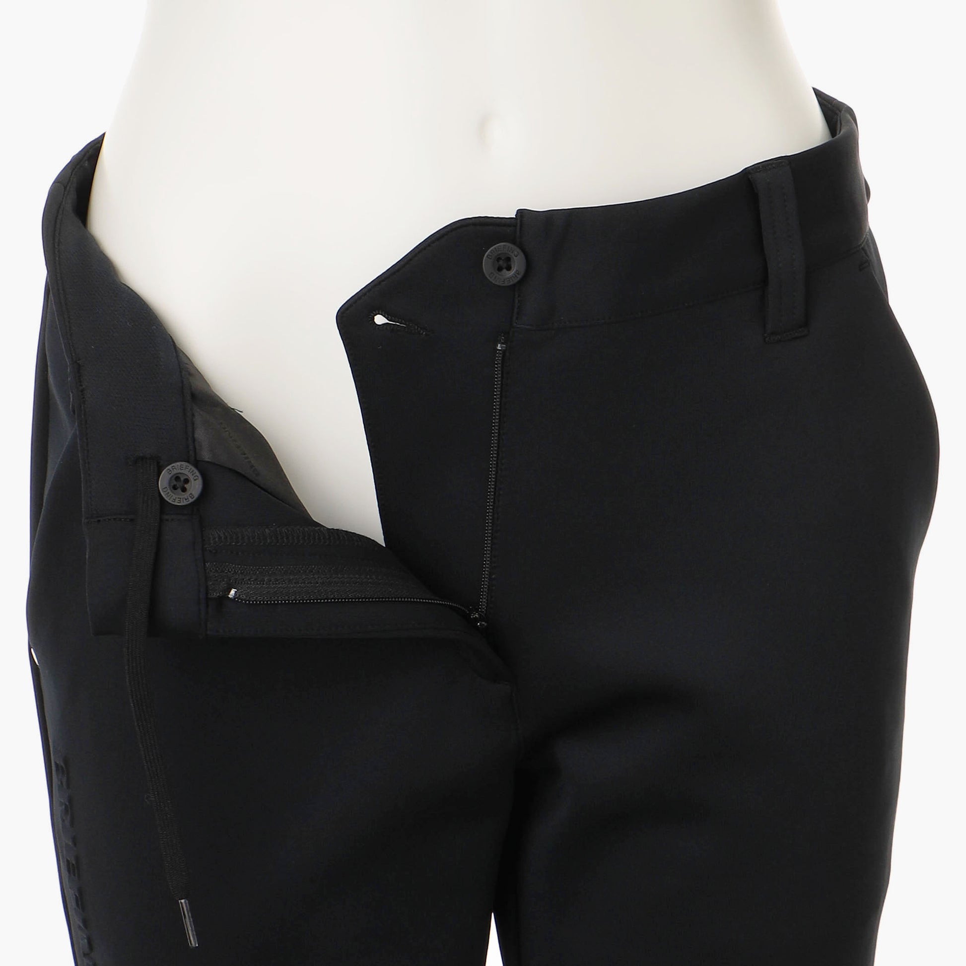 BRIEFING WOMEN’S 3D LOGO SLIM PANTS, Apparels, Golf