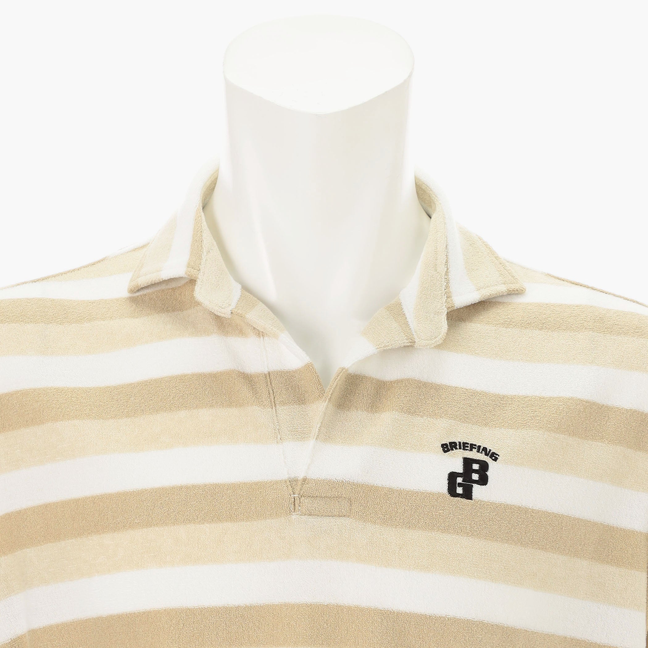 CR MS PILE STRIPE SKIPPER SHIRT RF