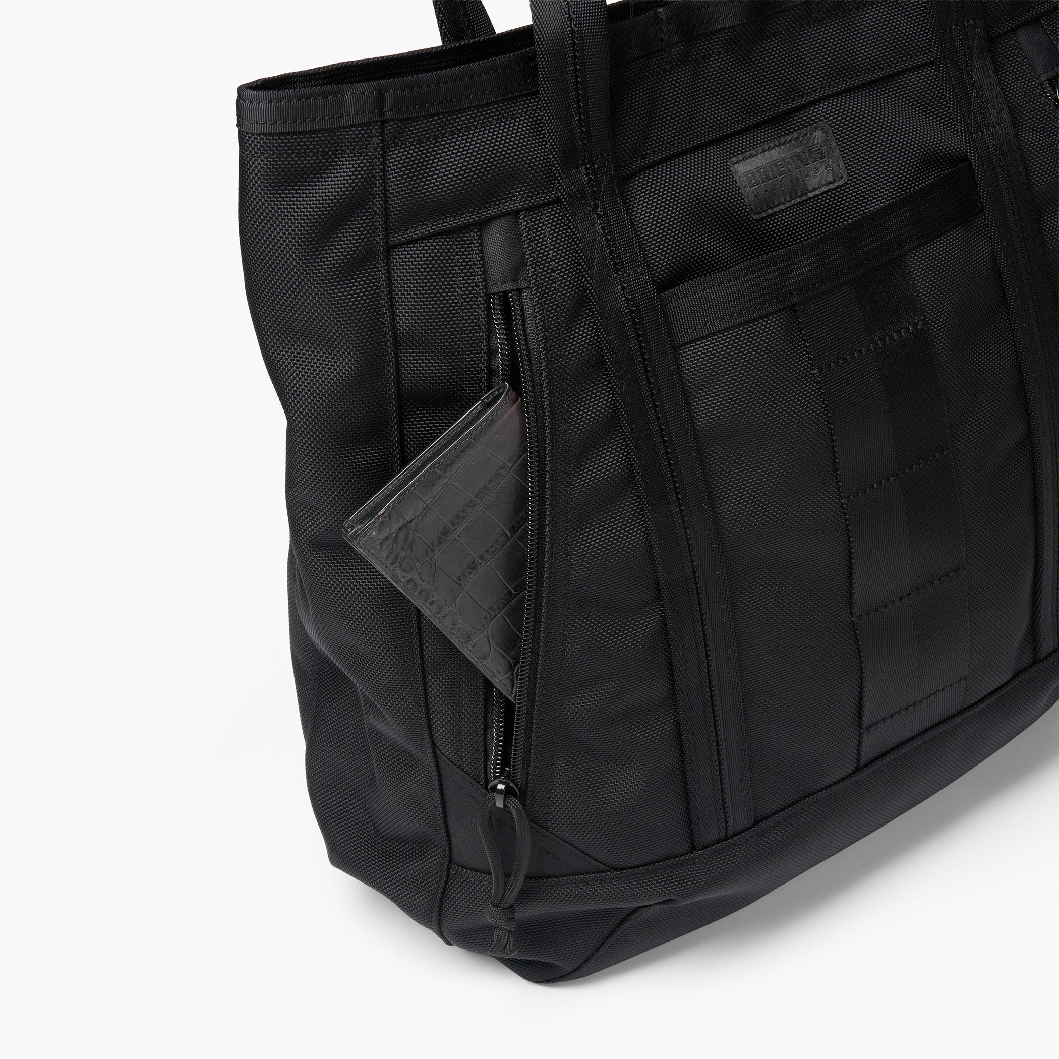 バッグ BRIEFING DELTA MASTER TOTE TALL SQD DELTA MASTER TOTE TALL SQD Ballistic Nylon Vertical Tote