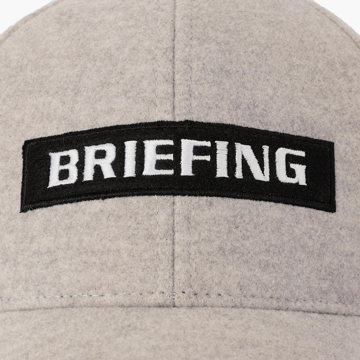 BRIEFING MEN'S WOOLY BOX LOGO CAP, Accessories, Golf