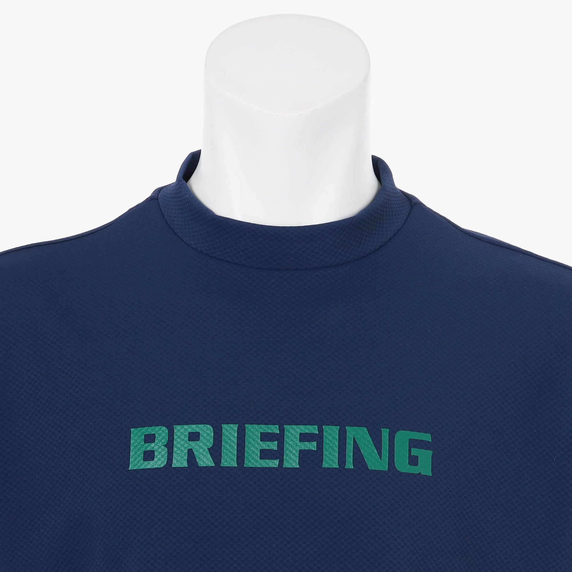 BRIEFING MEN’S EARTH PIQUE HIGH-NECK (Relaxed Fit), Apparels, Golf