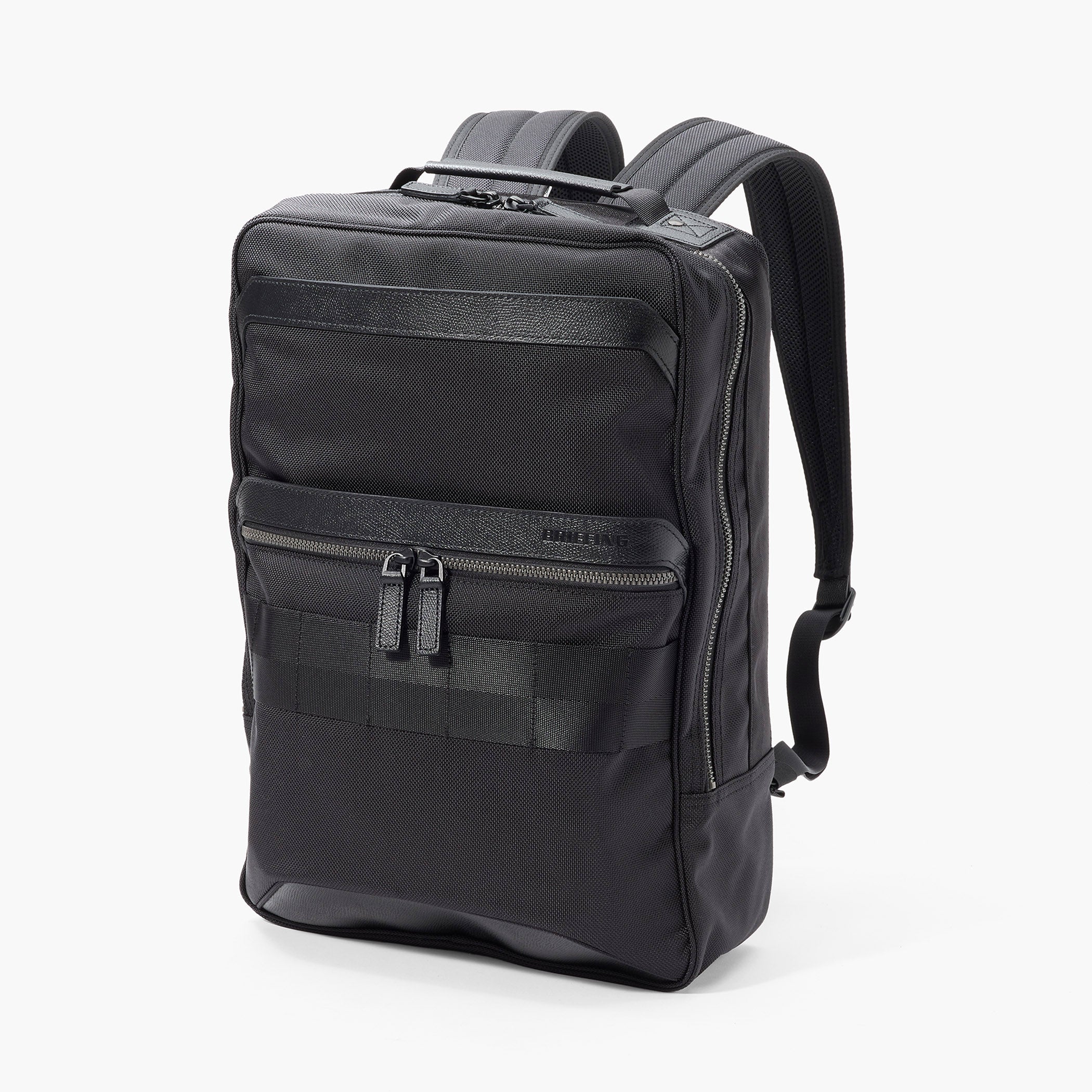 FUSION SQ PACK HD Waterproof Leather and Nylon Backpack - BRIEFING
