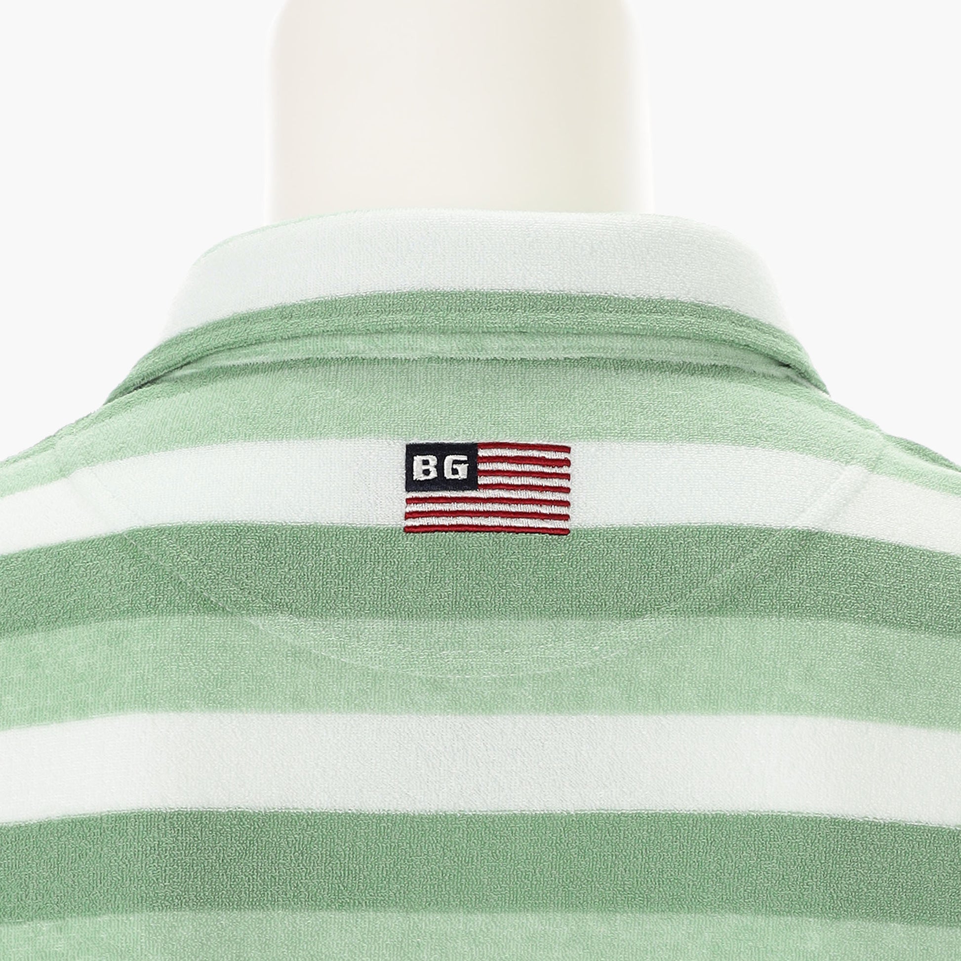 BRIEFING CR MS PILE STRIPE SKIPPER SHIRT RF, Apparels, Golf