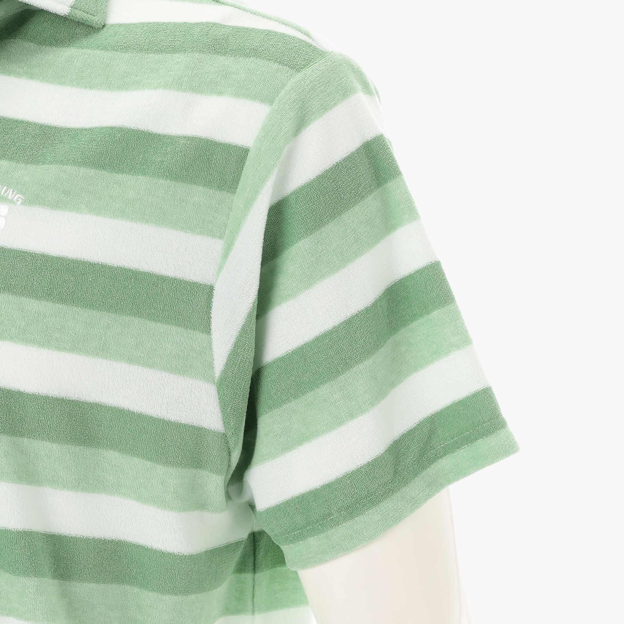 CR MS PILE STRIPE SKIPPER SHIRT RF