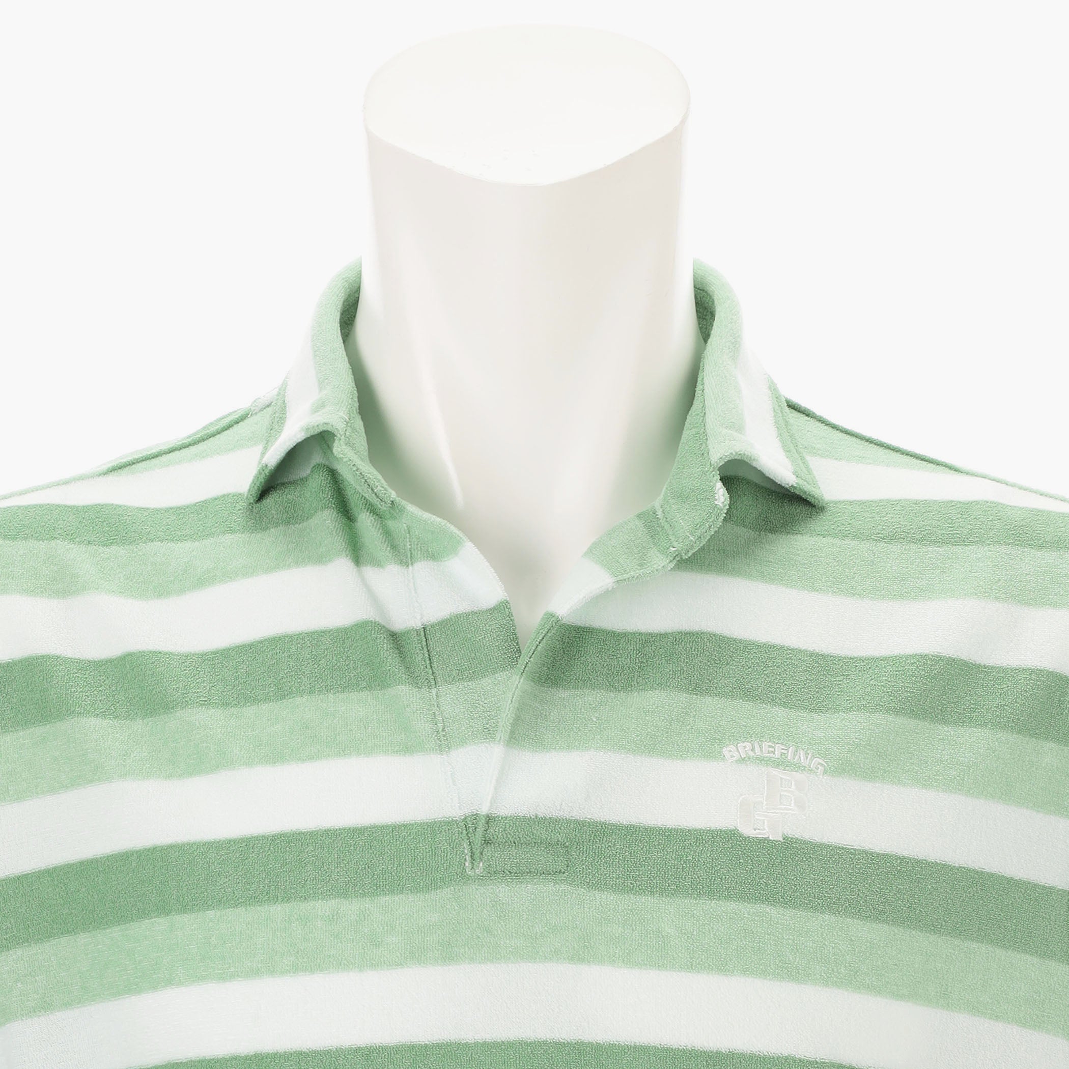 CR MS PILE STRIPE SKIPPER SHIRT RF